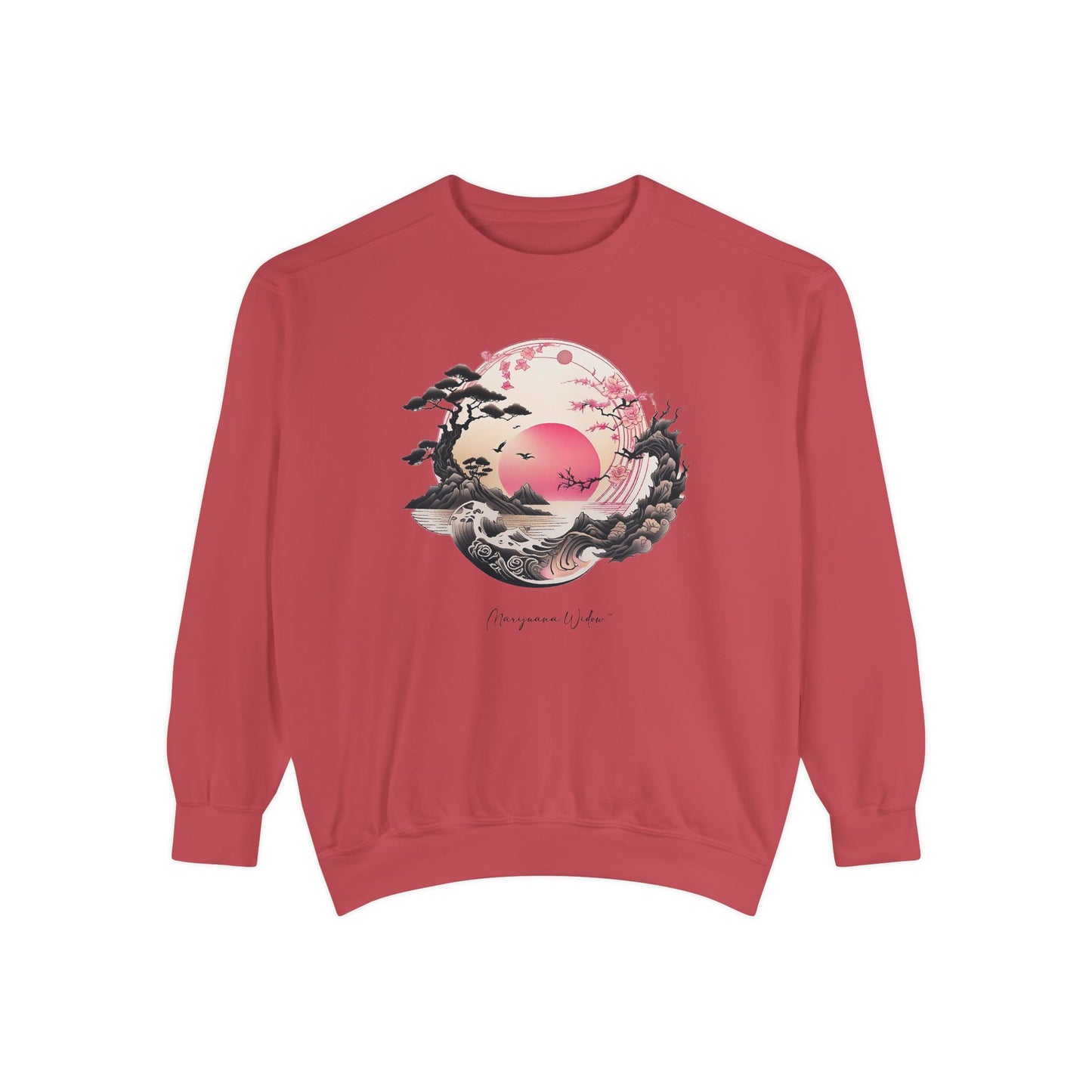 Japanese Sunset Cherry Blossom Sweatshirt