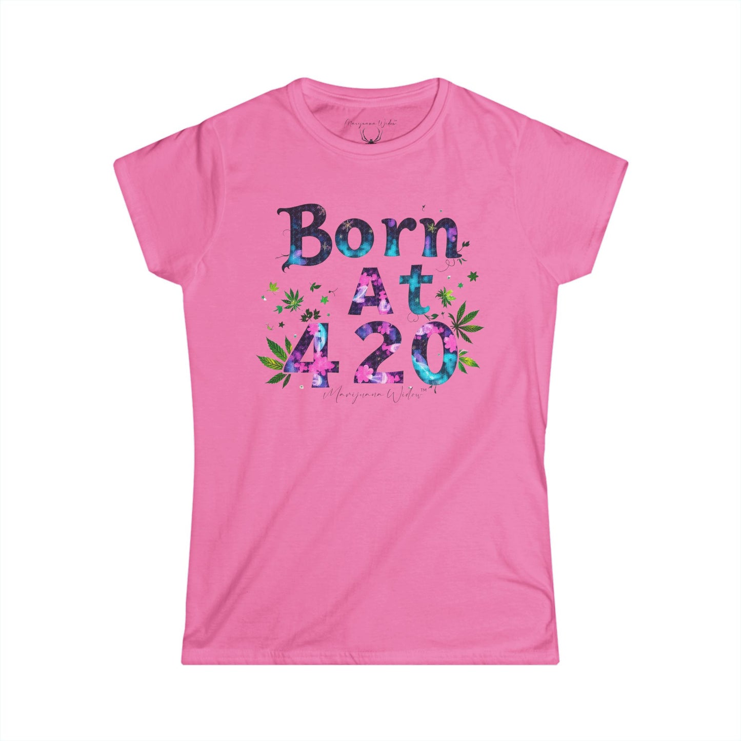 420 Vibes Women's Tee — Born at the Right Time for Easy, Laid-Back Fun