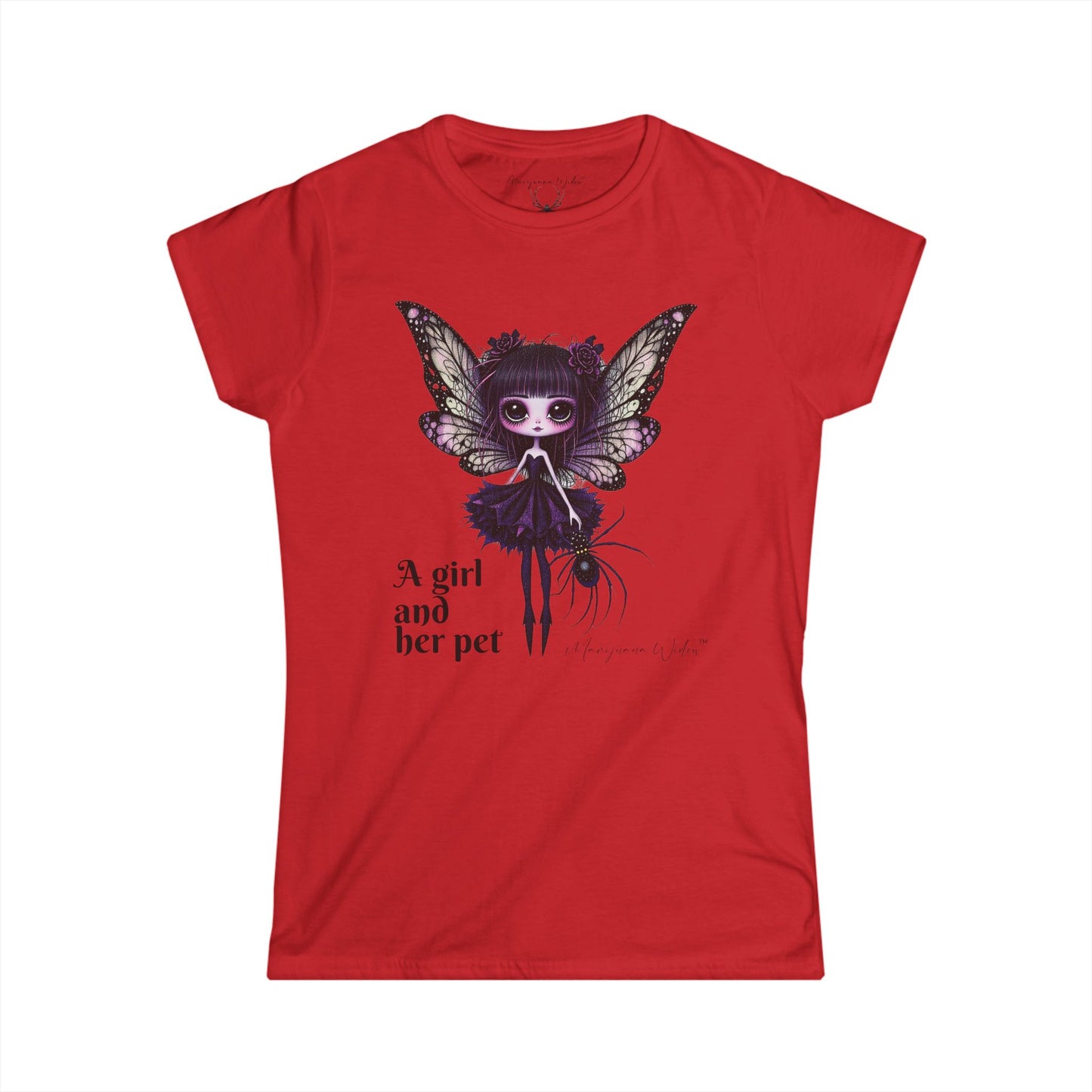 A Girl and Her Pet — Women's Tee