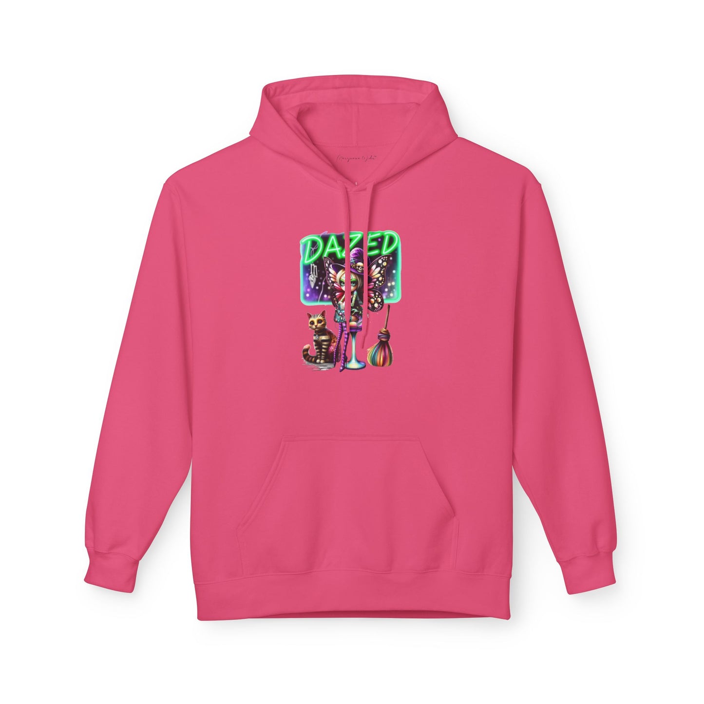 Halloween Fairy - Dazed - Retro Neon Unisex Hoodie