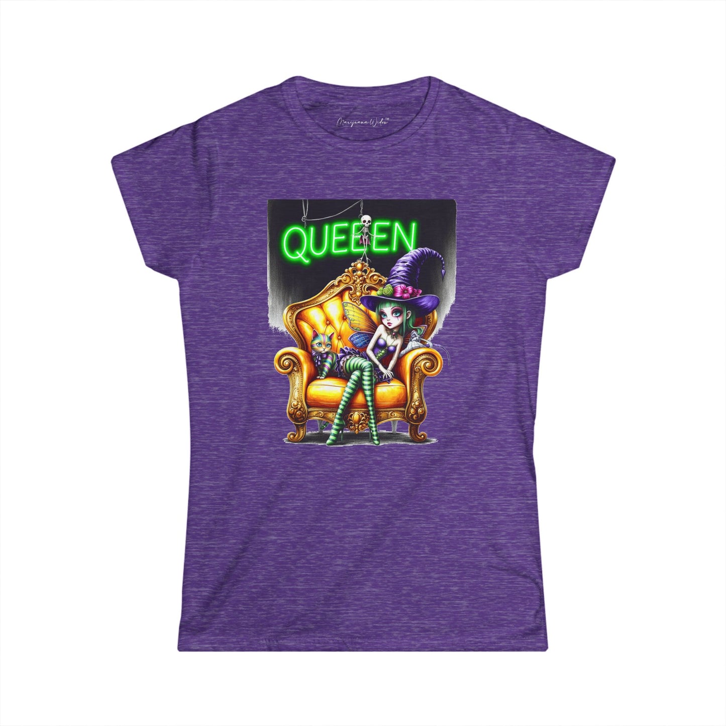 Halloween Fairy - Queen - Women's Tee - Marijuana Widow