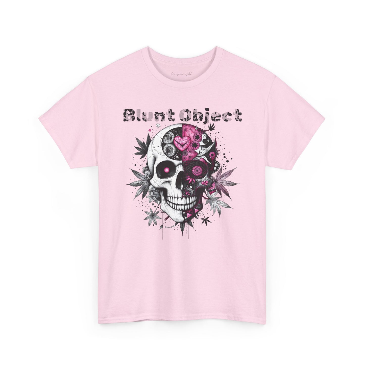 Blunt Object - Skull with Hearts Unisex Tee