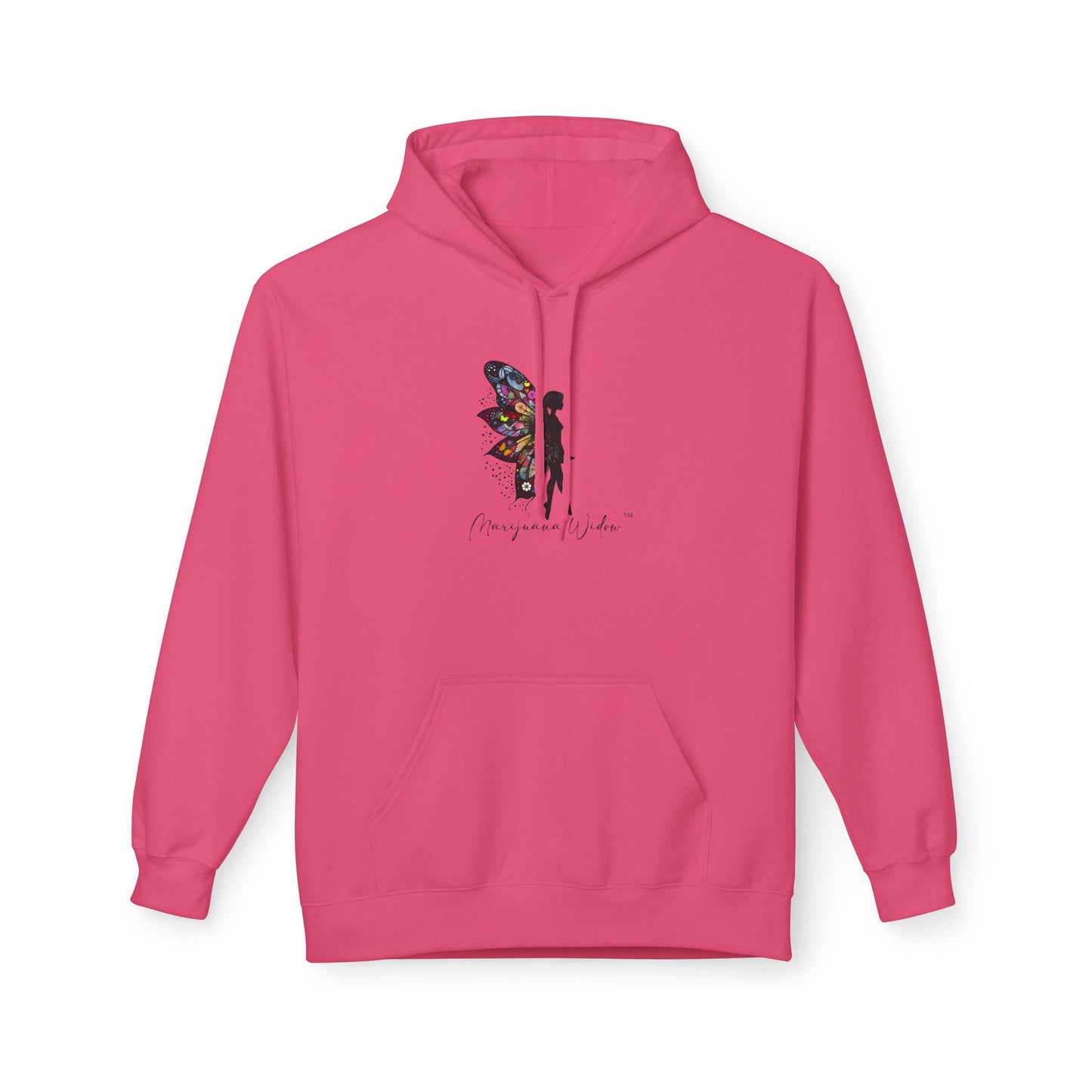 Fairy Dancer - Fairy Butterfly Wings Hoodie — Colorful Butterfly Mosaic Design