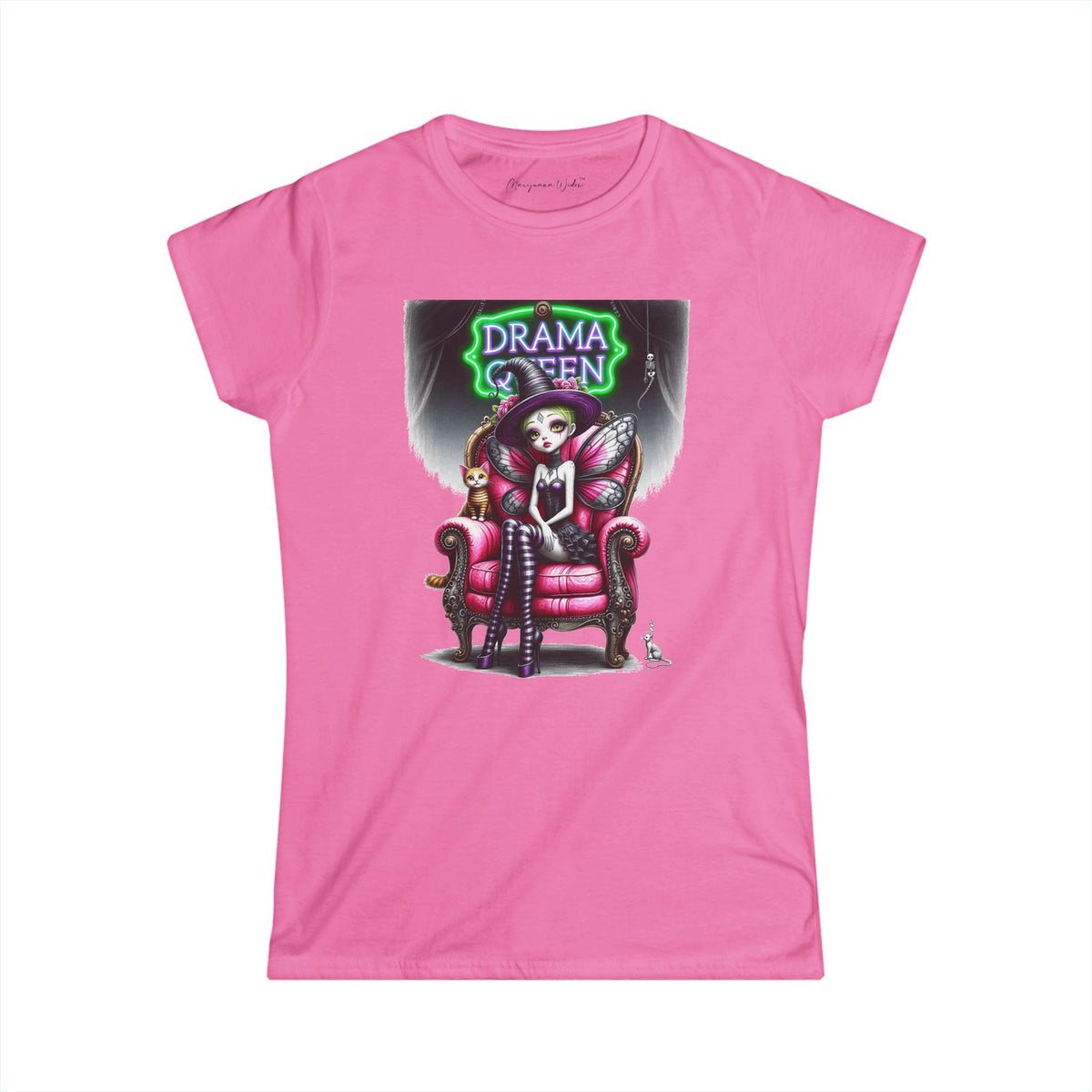 Halloween Fairy - Drama Queen - Women’s Tee - Marijuana Widow