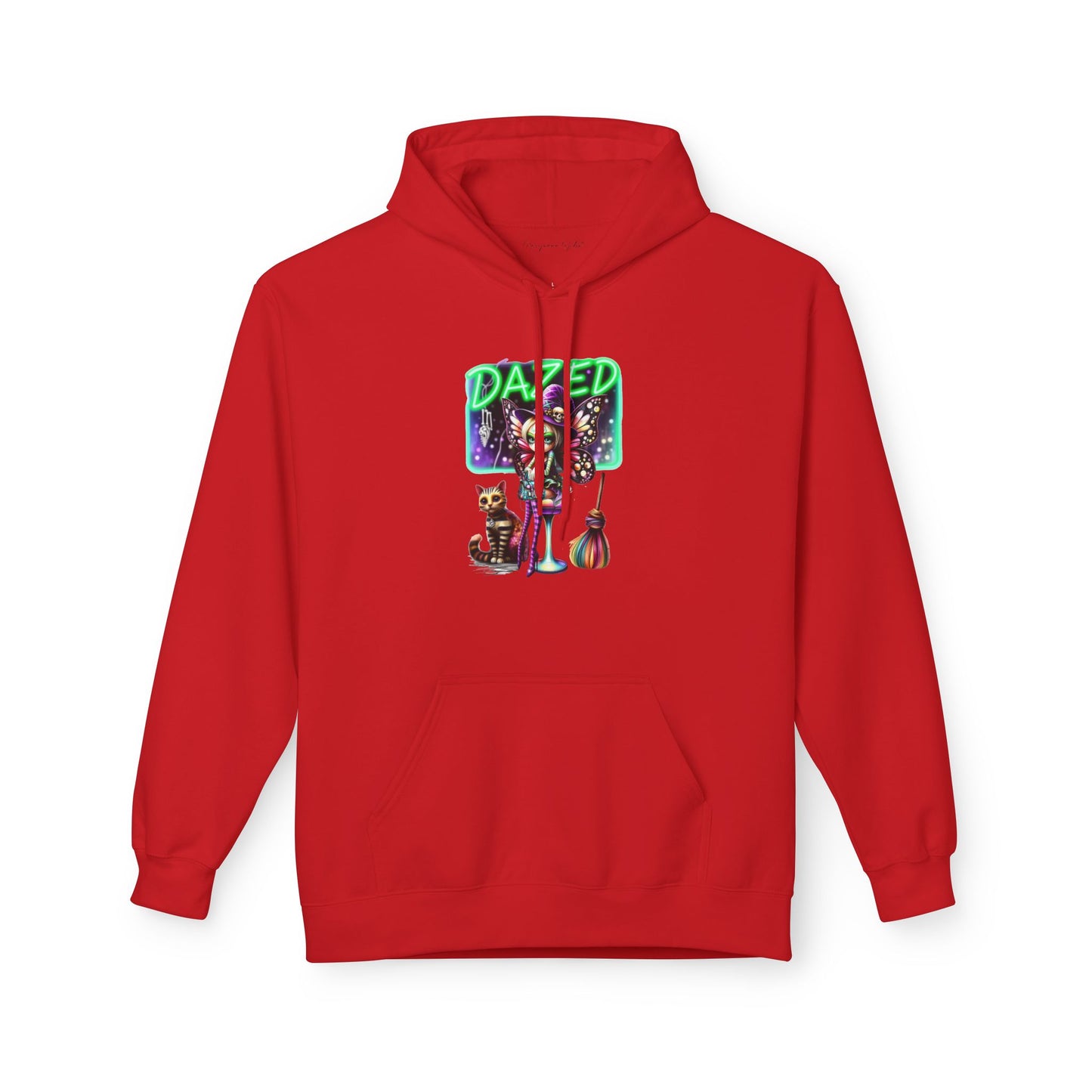 Halloween Fairy - Dazed - Retro Neon Unisex Hoodie