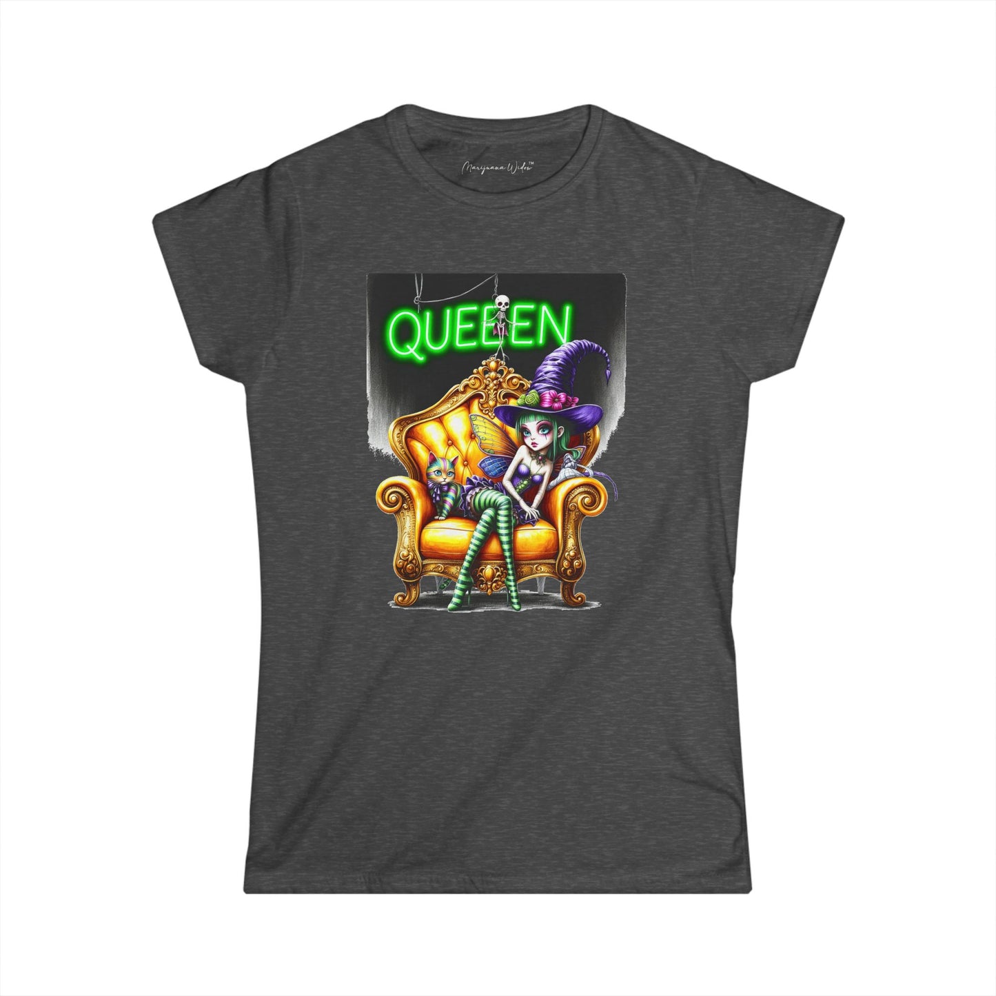 Halloween Fairy - Queen - Women's Tee - Marijuana Widow