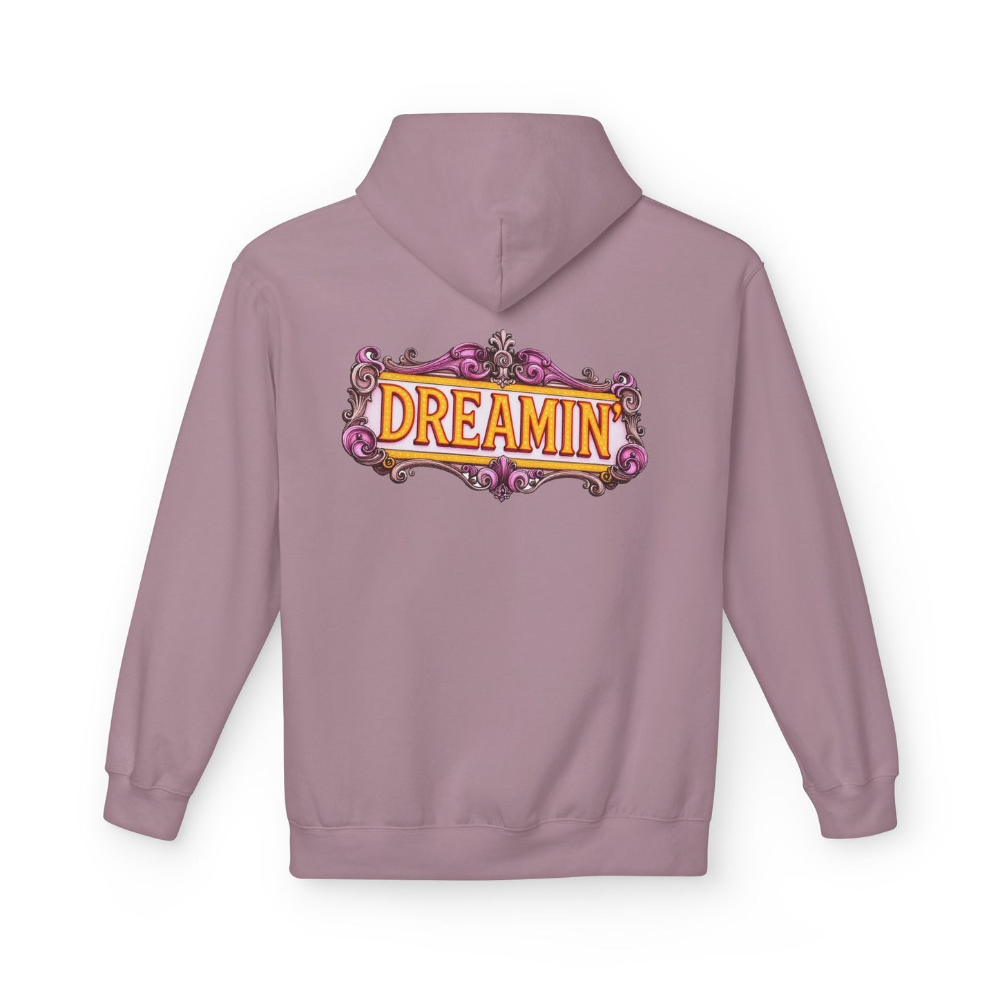Goth Fairy - Dreamin' Butterfly Hoodie — Vintage Floral Graphic Unisex Pullover