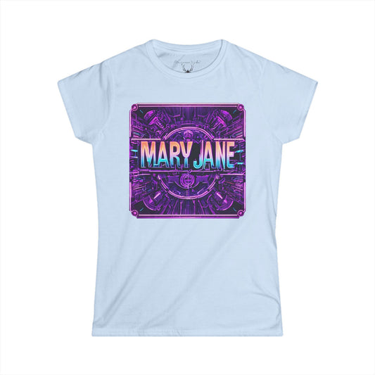 Mary Jane Dreams (Pink/Purple Metal) — Women's Tee