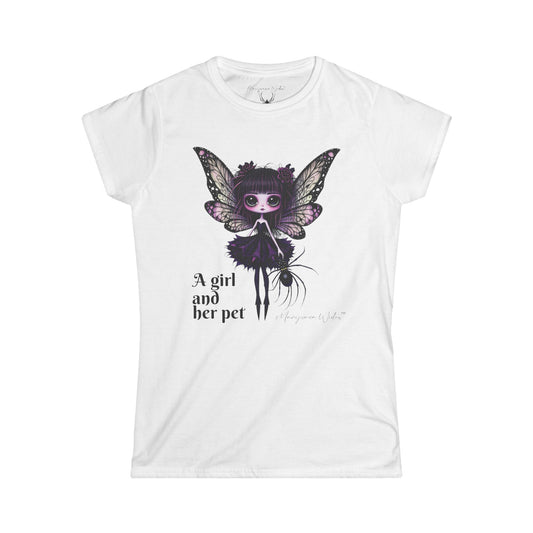 A Girl and Her Pet — Women's Tee