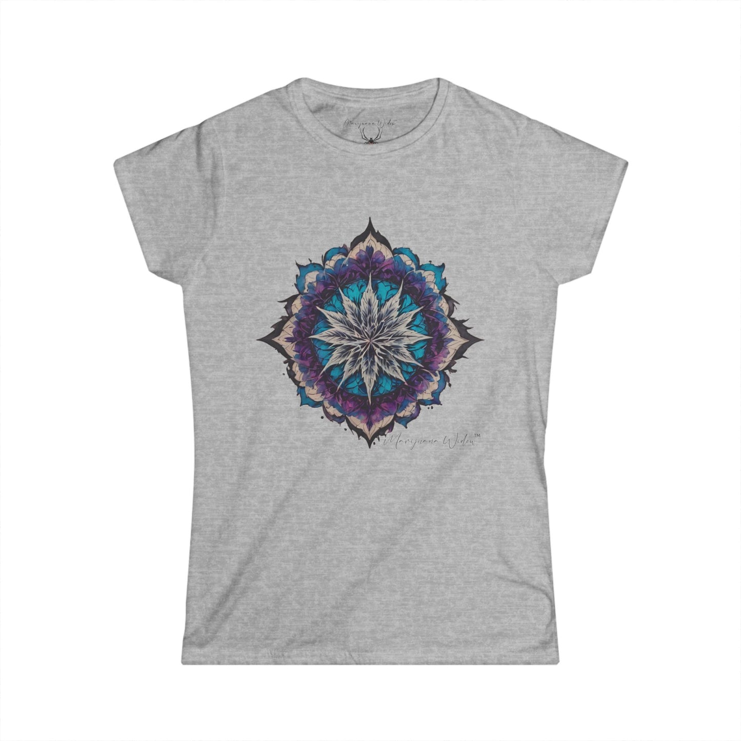 Spiritual Journey in Purple and Blue — Women's Tee