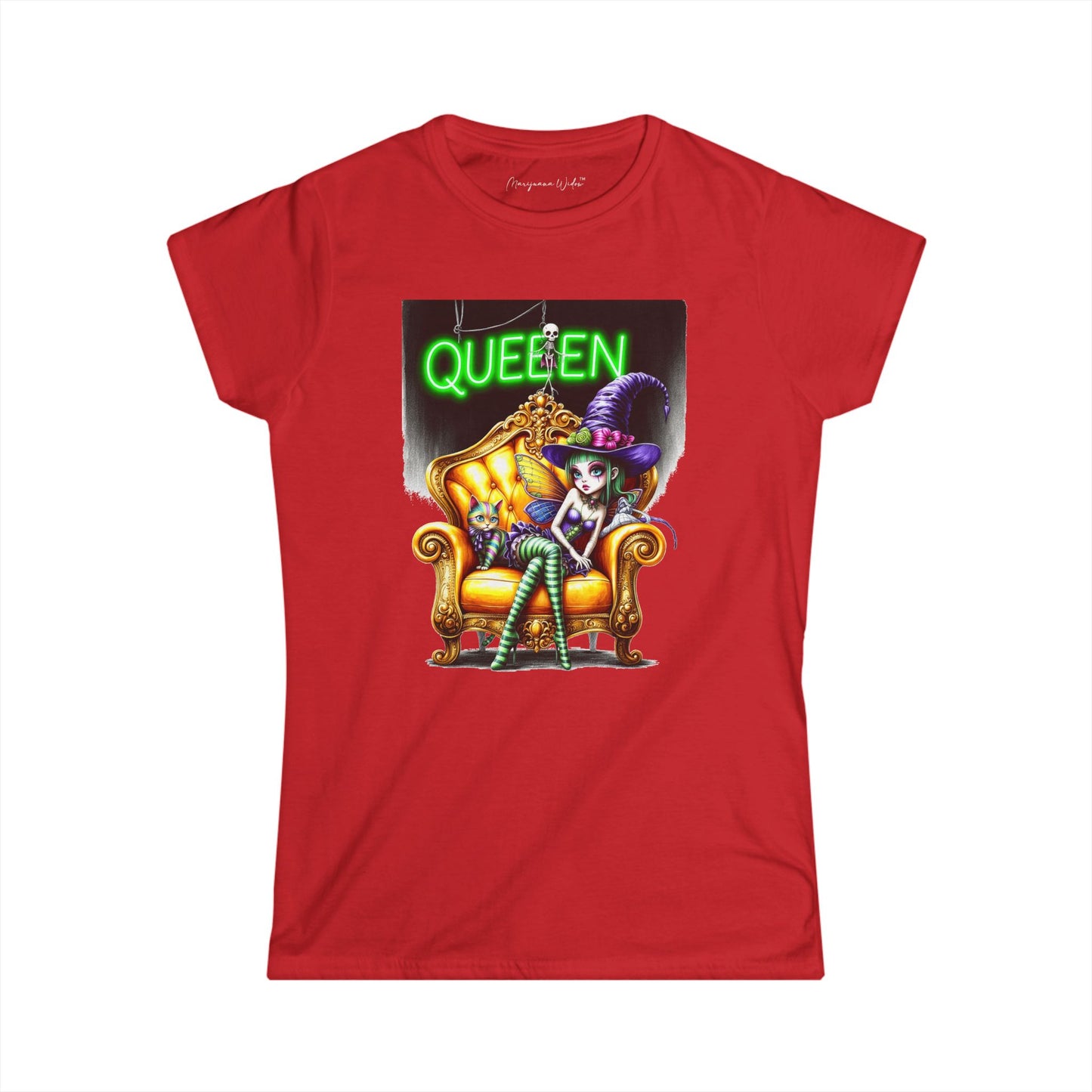 Halloween Fairy - Queen - Women's Tee - Marijuana Widow