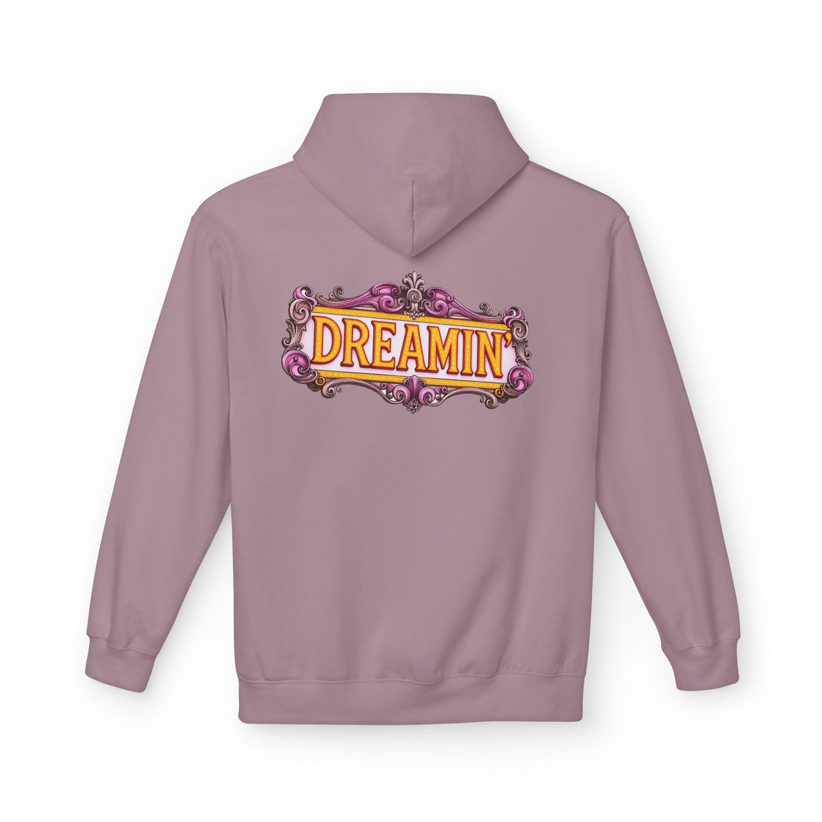 Moon Fairy - Dreamin' Butterfly Hoodie — Vintage Floral Graphic Unisex Pullover - Marijuana Widow