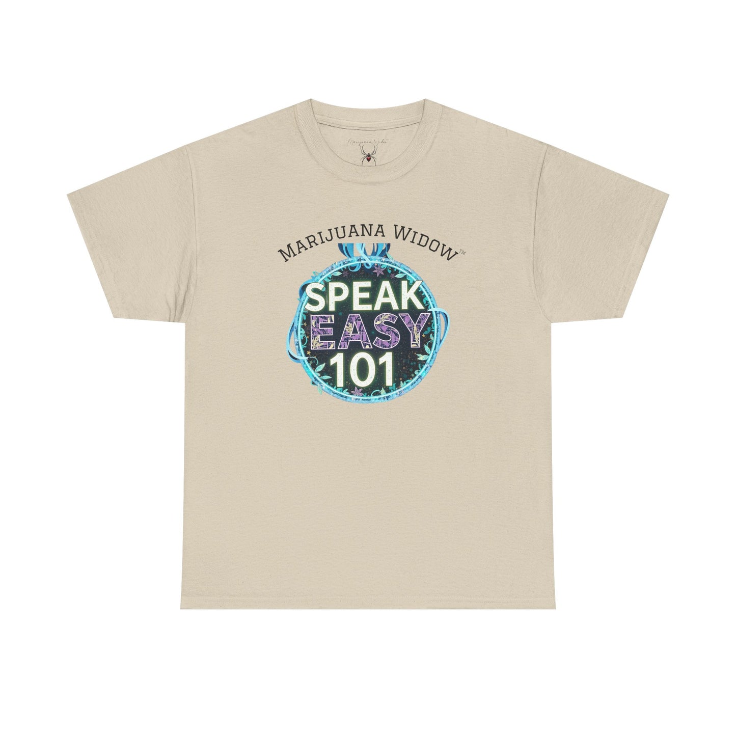 Speak Easy 101 T-Shirt — Marijuana Widow Graphic Tee