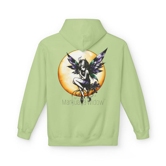 Little Girl in the Moon - Moonlight Fairy Hoodie — Whimsical Nighttime Fantasy Pullover