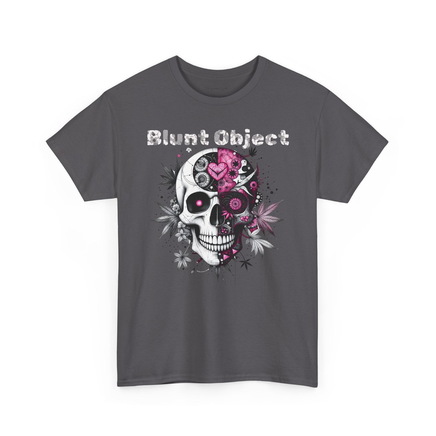 Blunt Object - Skull with Hearts Unisex Tee