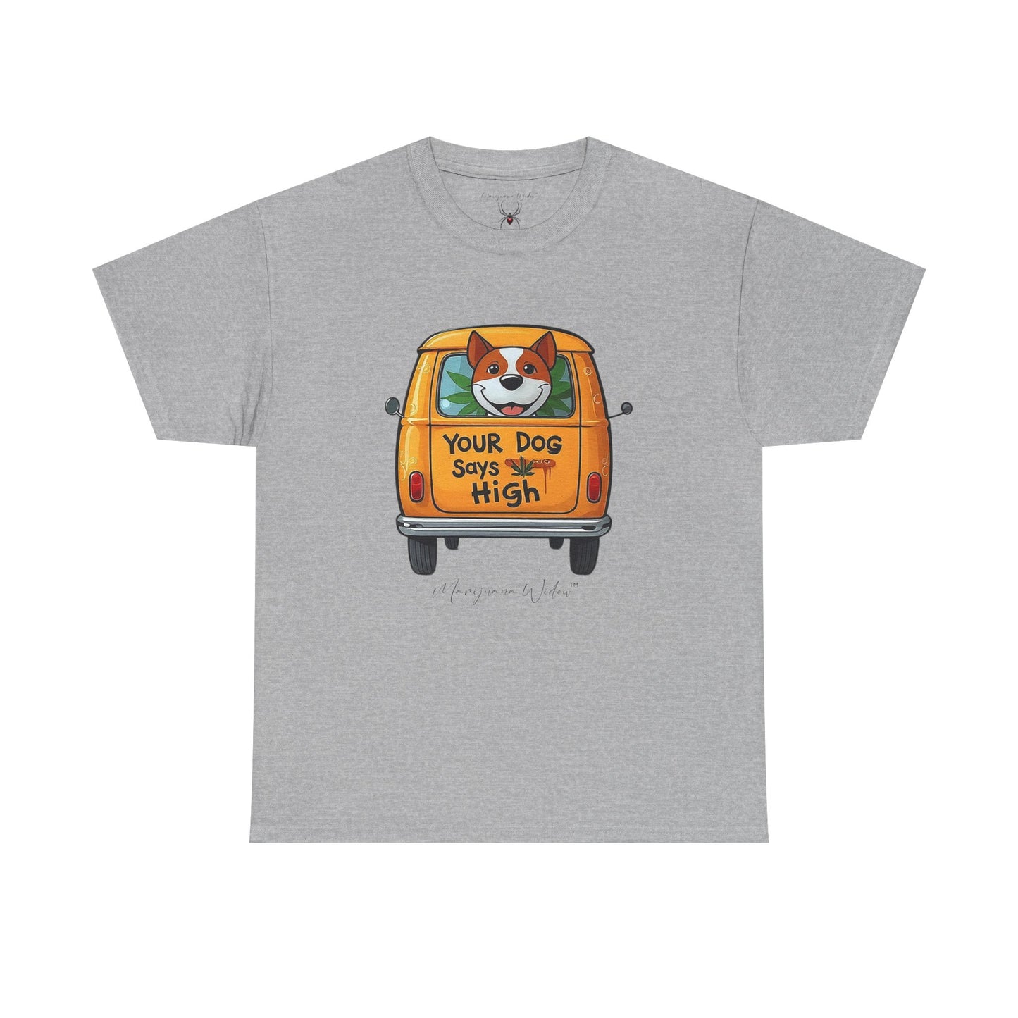 Camper Van High - Your Dog Says High Yellow Van - Unisex T-shirt