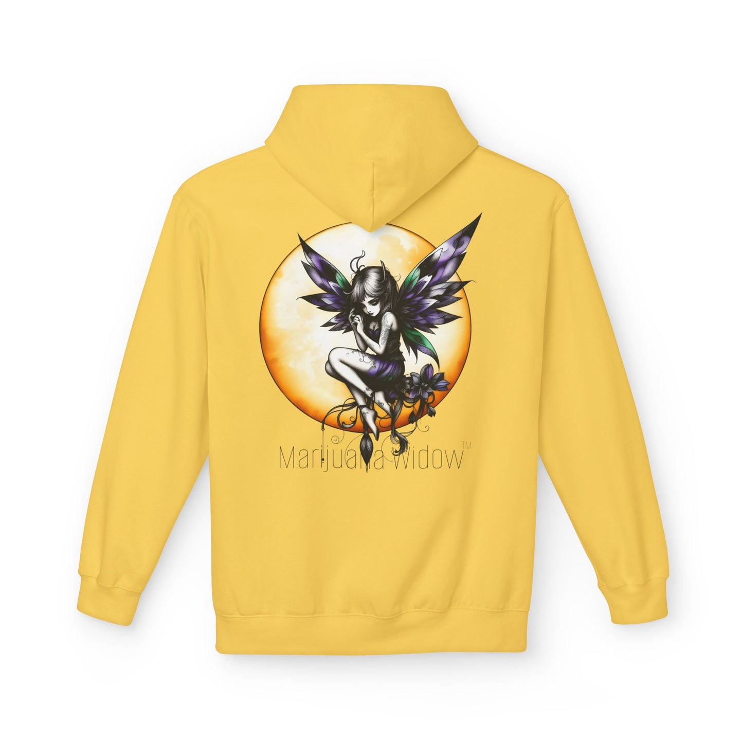 Little Girl in the Moon - Moonlight Fairy Hoodie — Whimsical Nighttime Fantasy Pullover