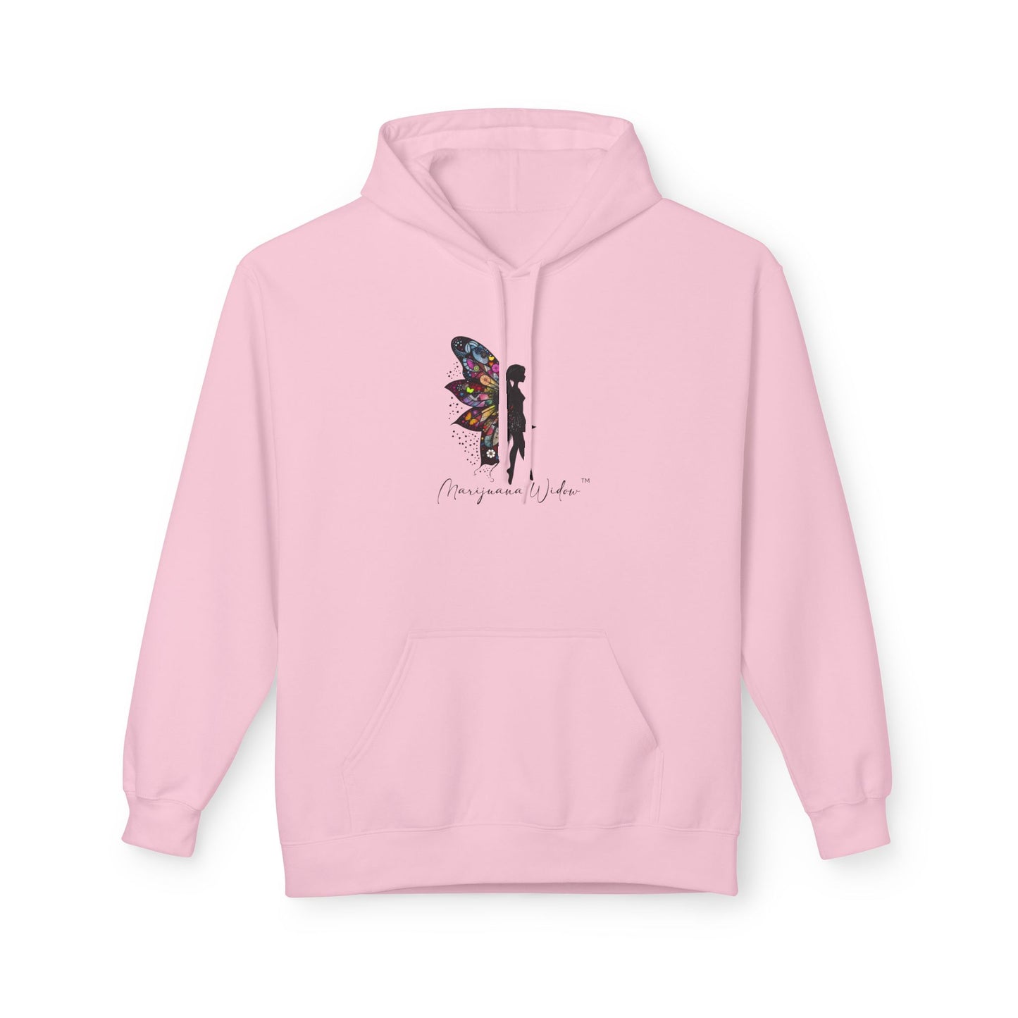 Fairy Dancer - Fairy Butterfly Wings Hoodie — Colorful Butterfly Mosaic Design