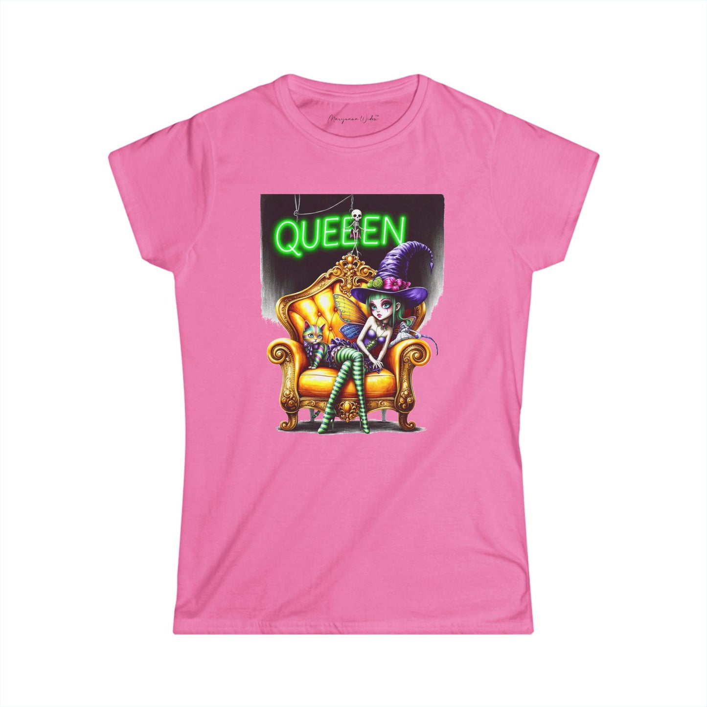 Halloween Fairy - Queen - Women's Tee - Marijuana Widow