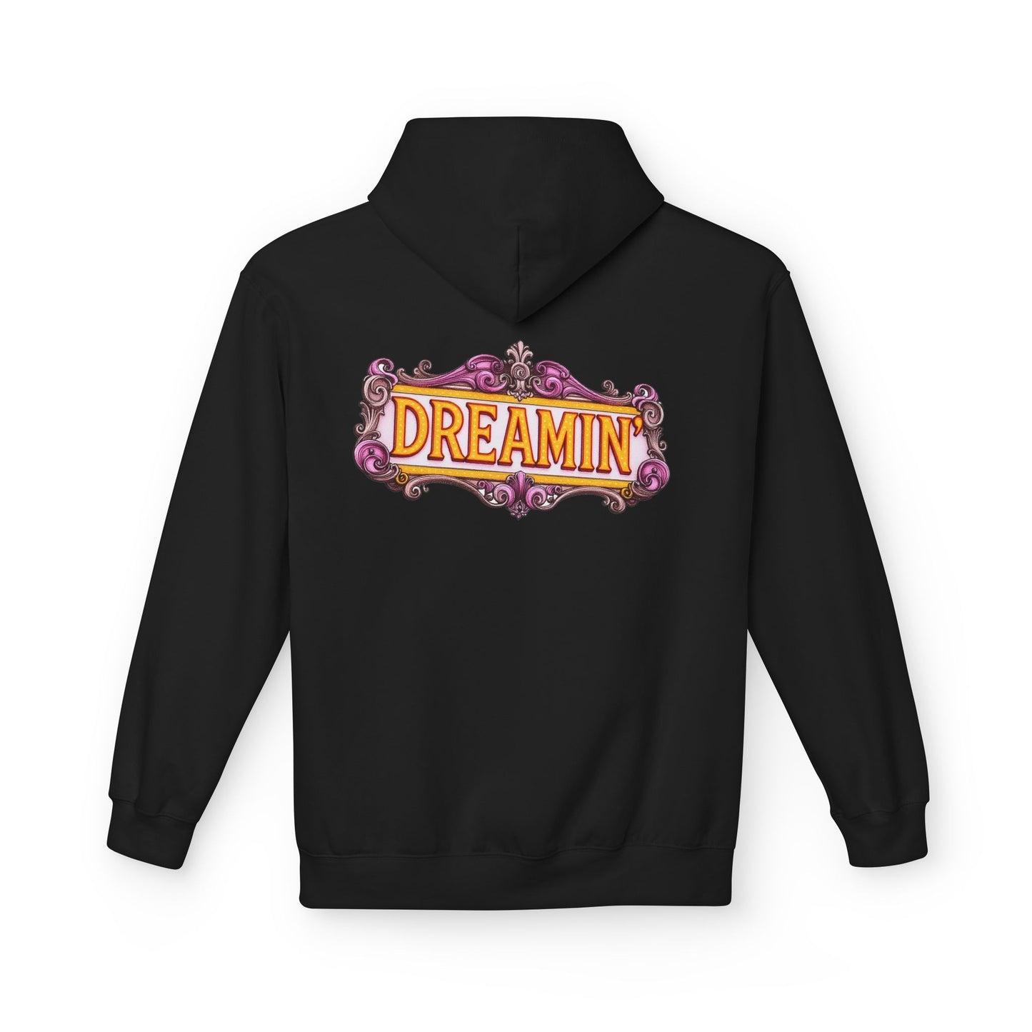 Goth Fairy - Dreamin' Butterfly Hoodie — Vintage Floral Graphic Unisex Pullover