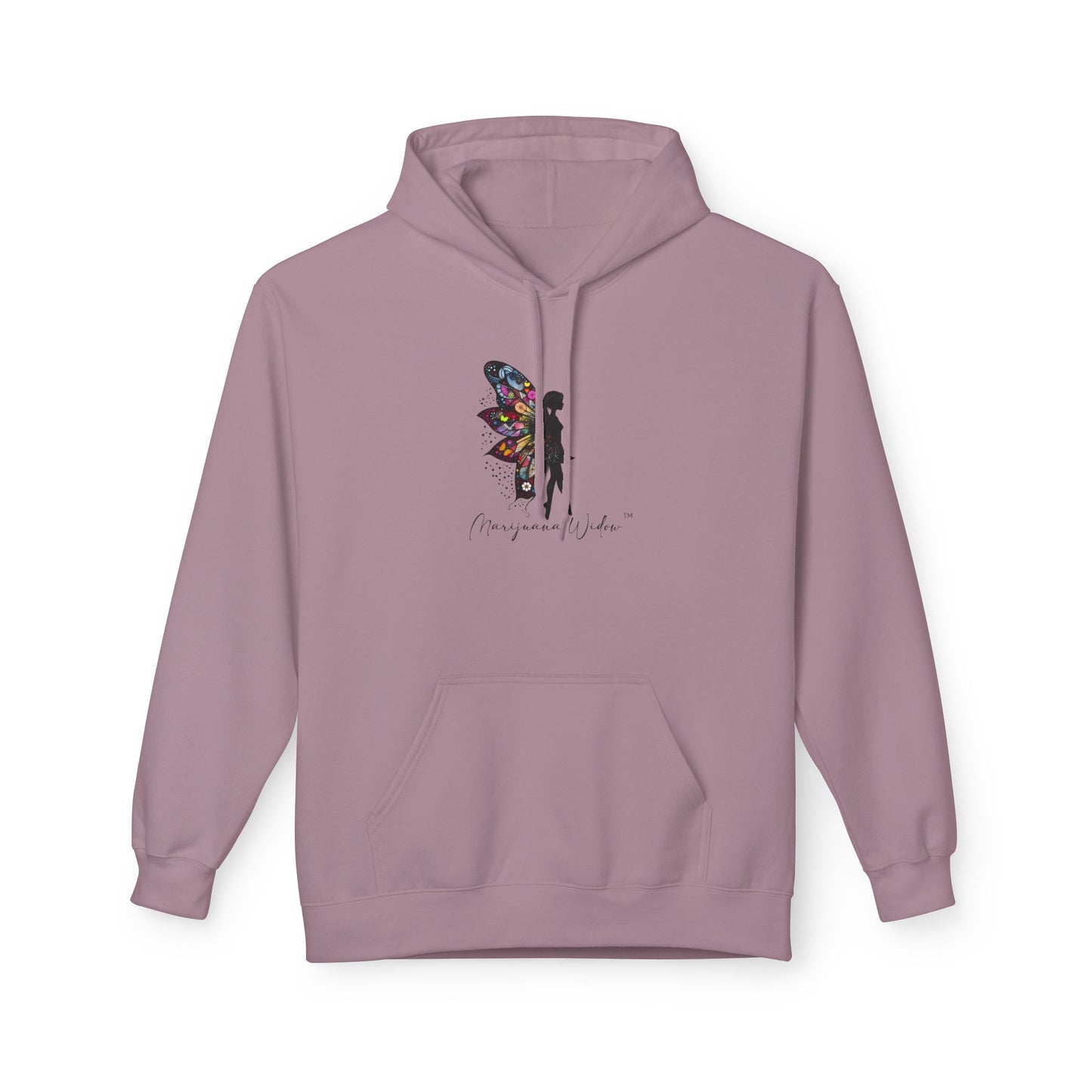 Fairy Dancer - Fairy Butterfly Wings Hoodie — Colorful Butterfly Mosaic Design