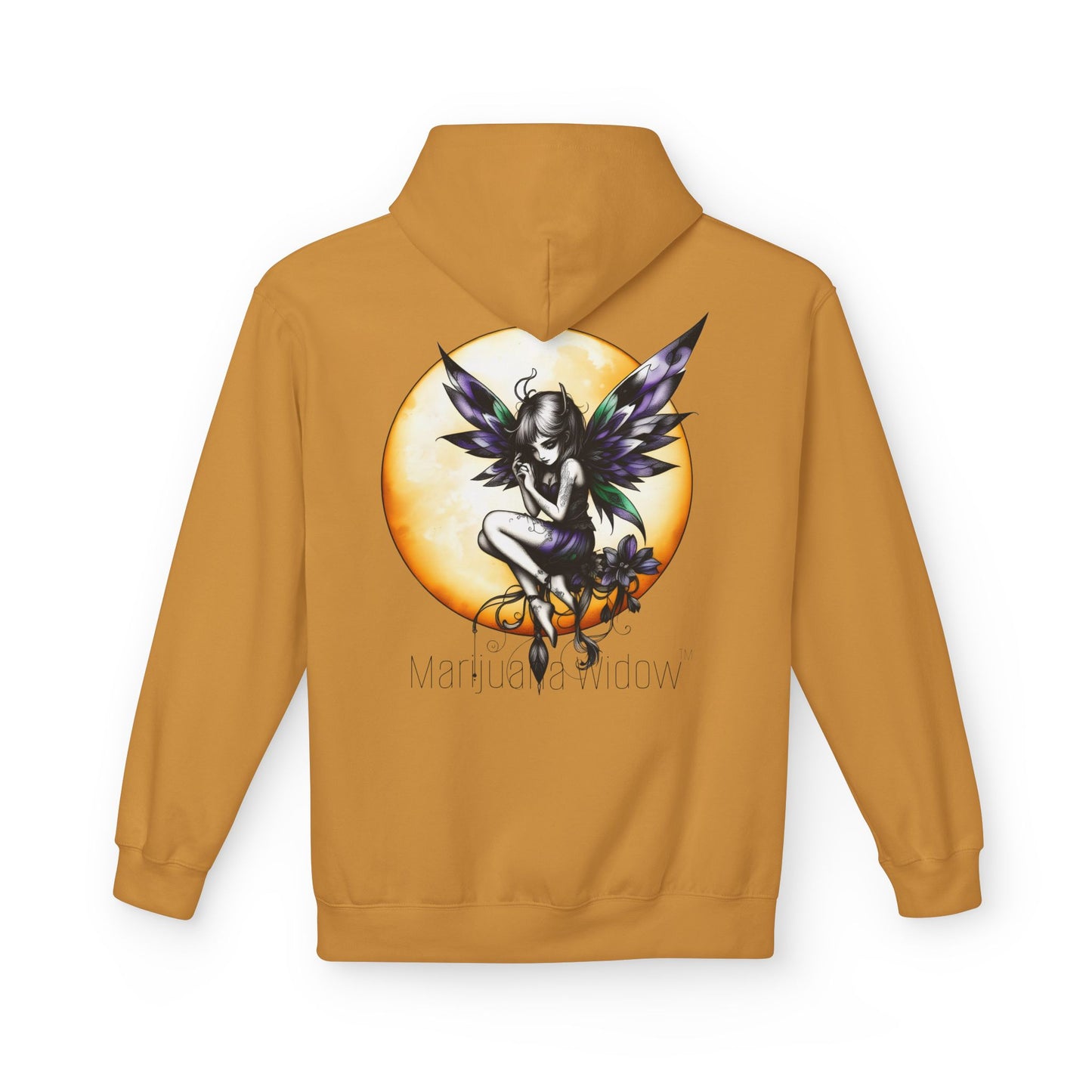 Little Girl in the Moon - Moonlight Fairy Hoodie — Whimsical Nighttime Fantasy Pullover
