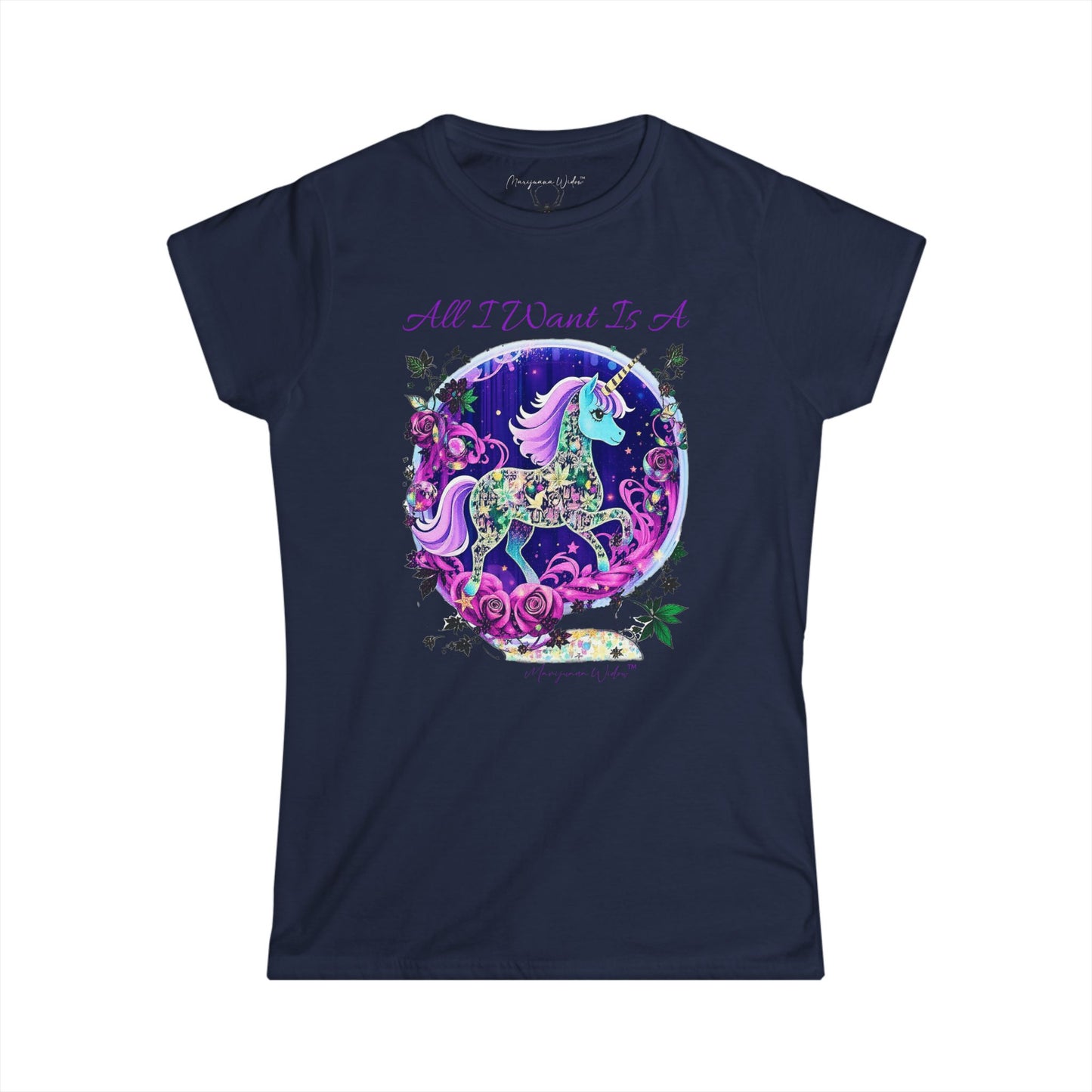 All I Want Is a Unicorn (Pink) — Women's Tee