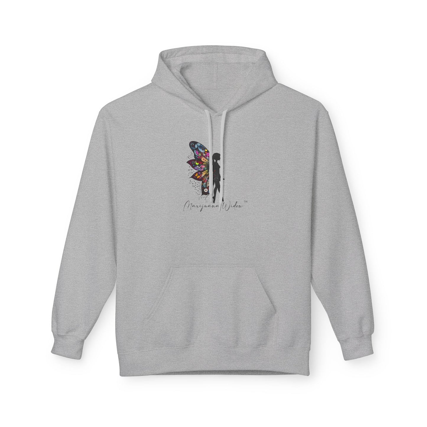 Fairy Dancer - Fairy Butterfly Wings Hoodie — Colorful Butterfly Mosaic Design