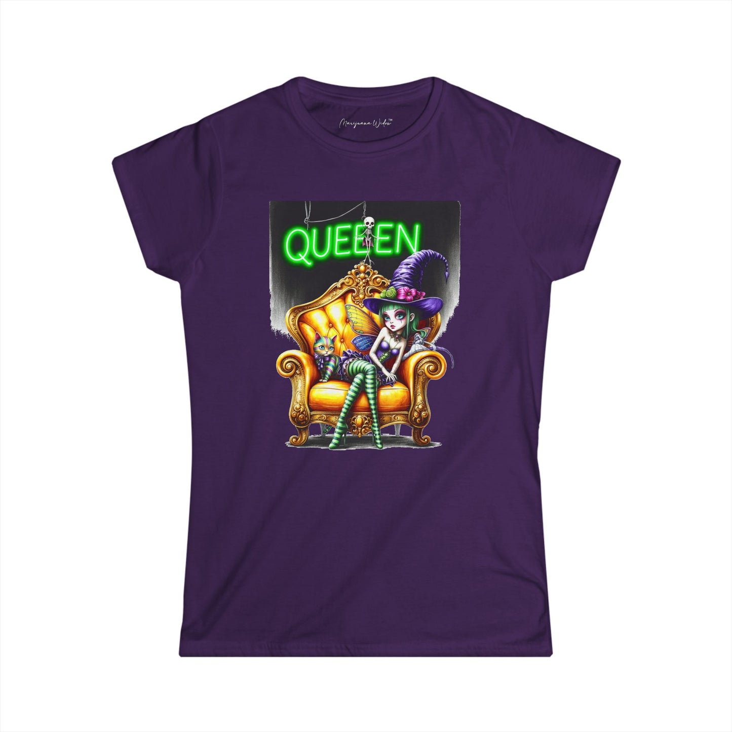 Halloween Fairy - Queen - Women's Tee - Marijuana Widow