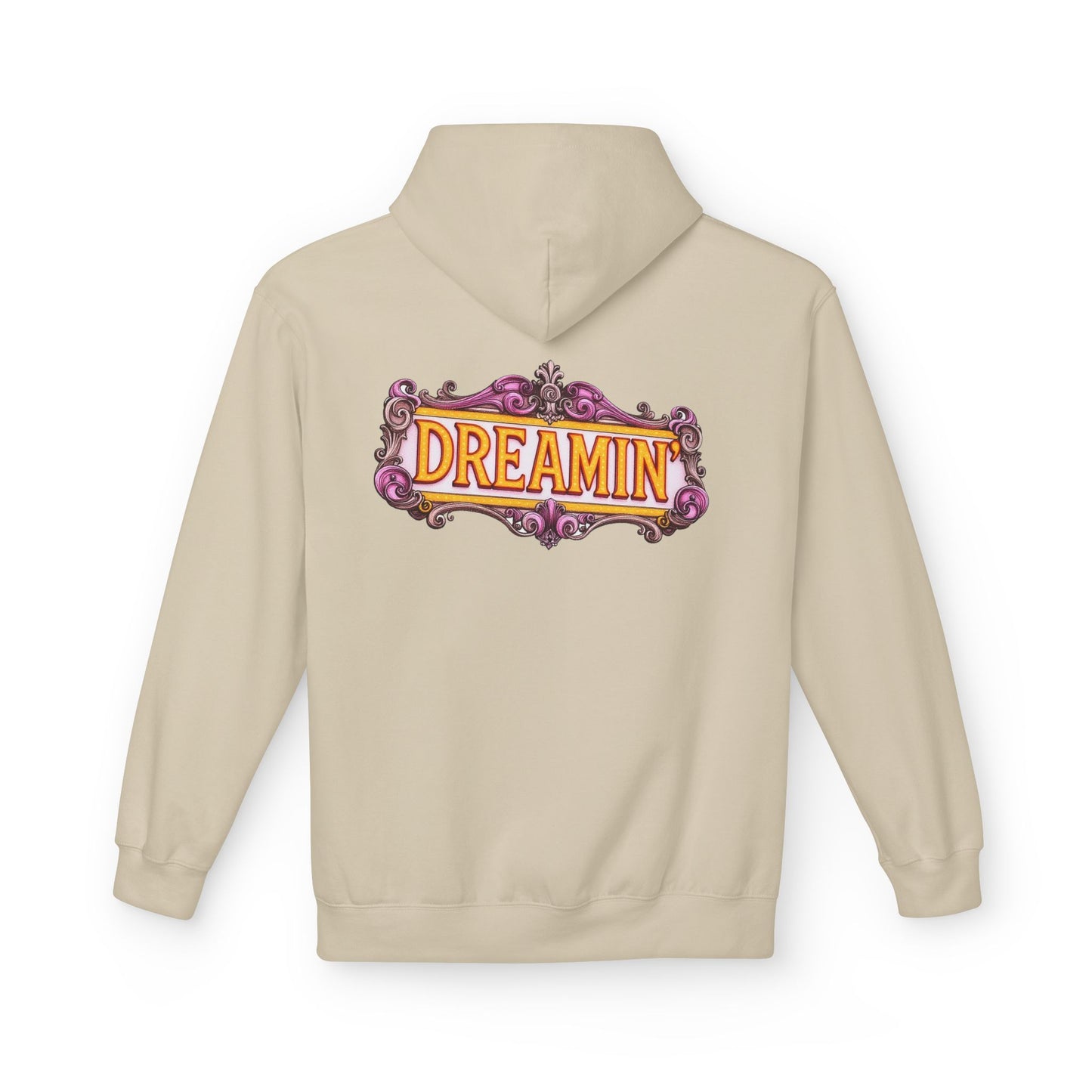 Goth Fairy - Dreamin' Butterfly Hoodie — Vintage Floral Graphic Unisex Pullover