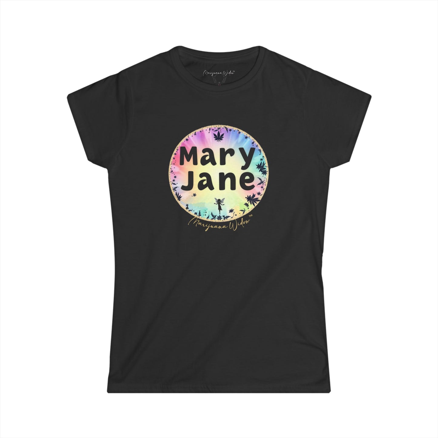 Mary Jane Aurora - Women's Tee — Cannabis Themed Graphic Shirt
