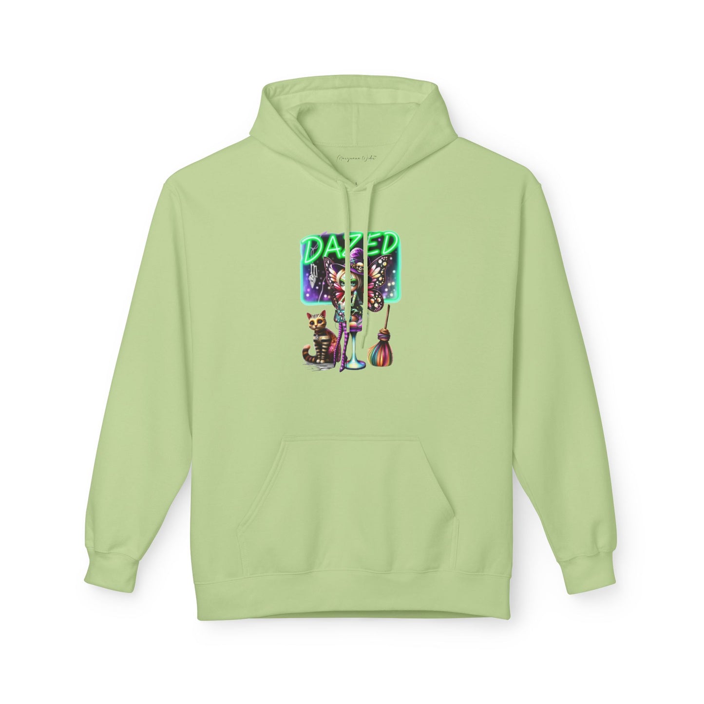 Halloween Fairy - Dazed - Retro Neon Unisex Hoodie
