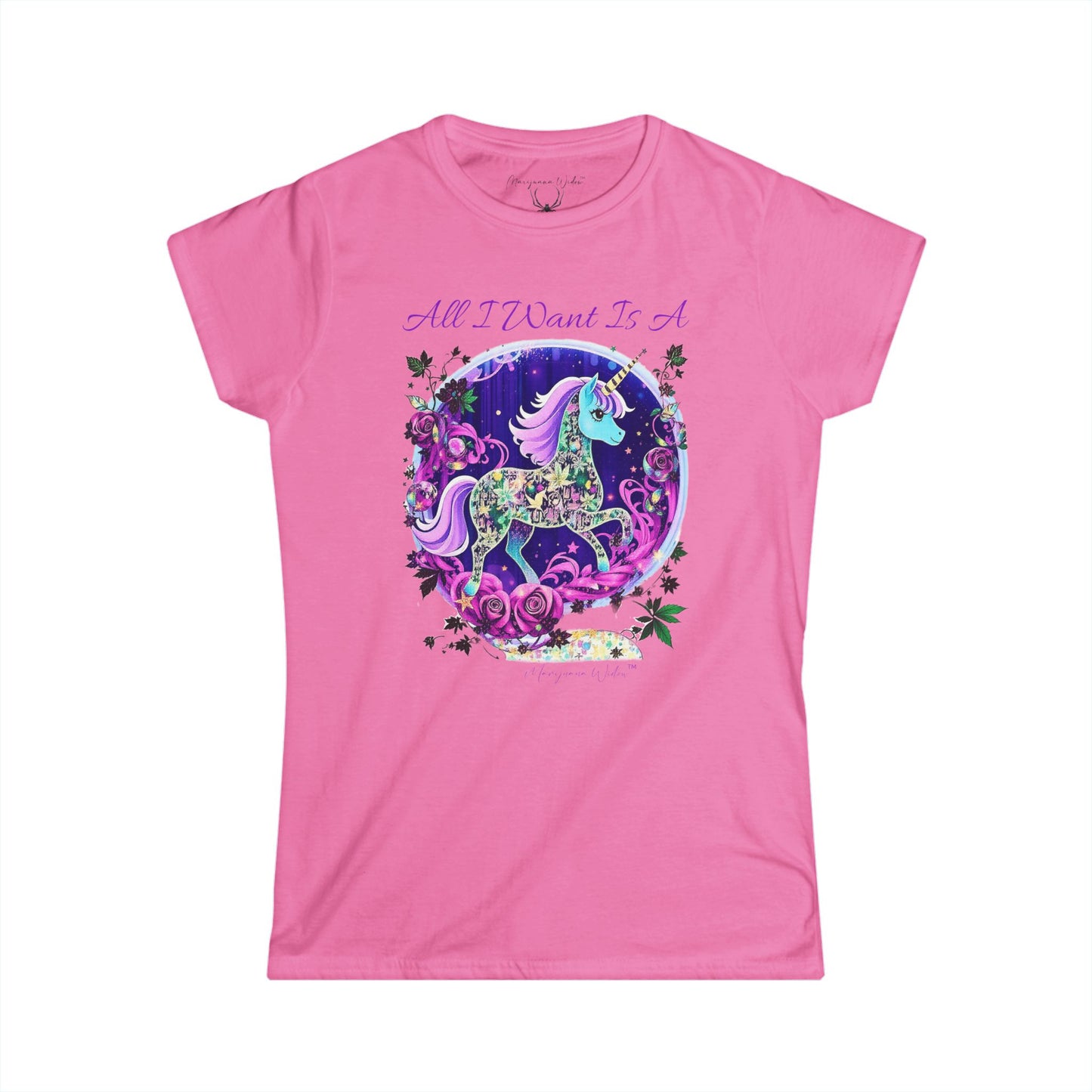 All I Want Is a Unicorn (Pink) — Women's Tee