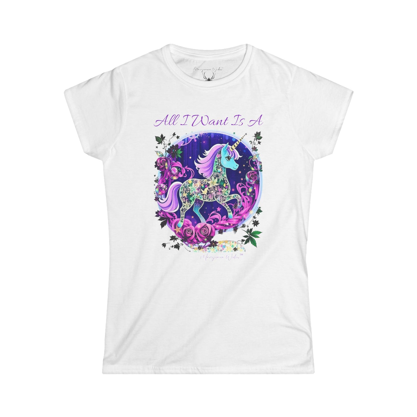 All I Want Is a Unicorn (Pink) — Women's Tee