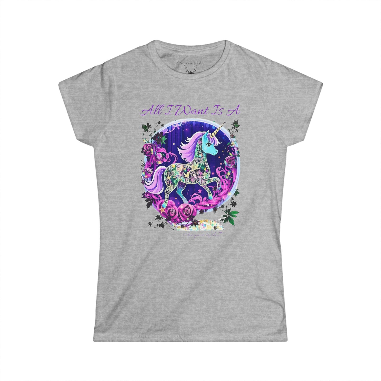 All I Want Is a Unicorn (Pink) — Women's Tee