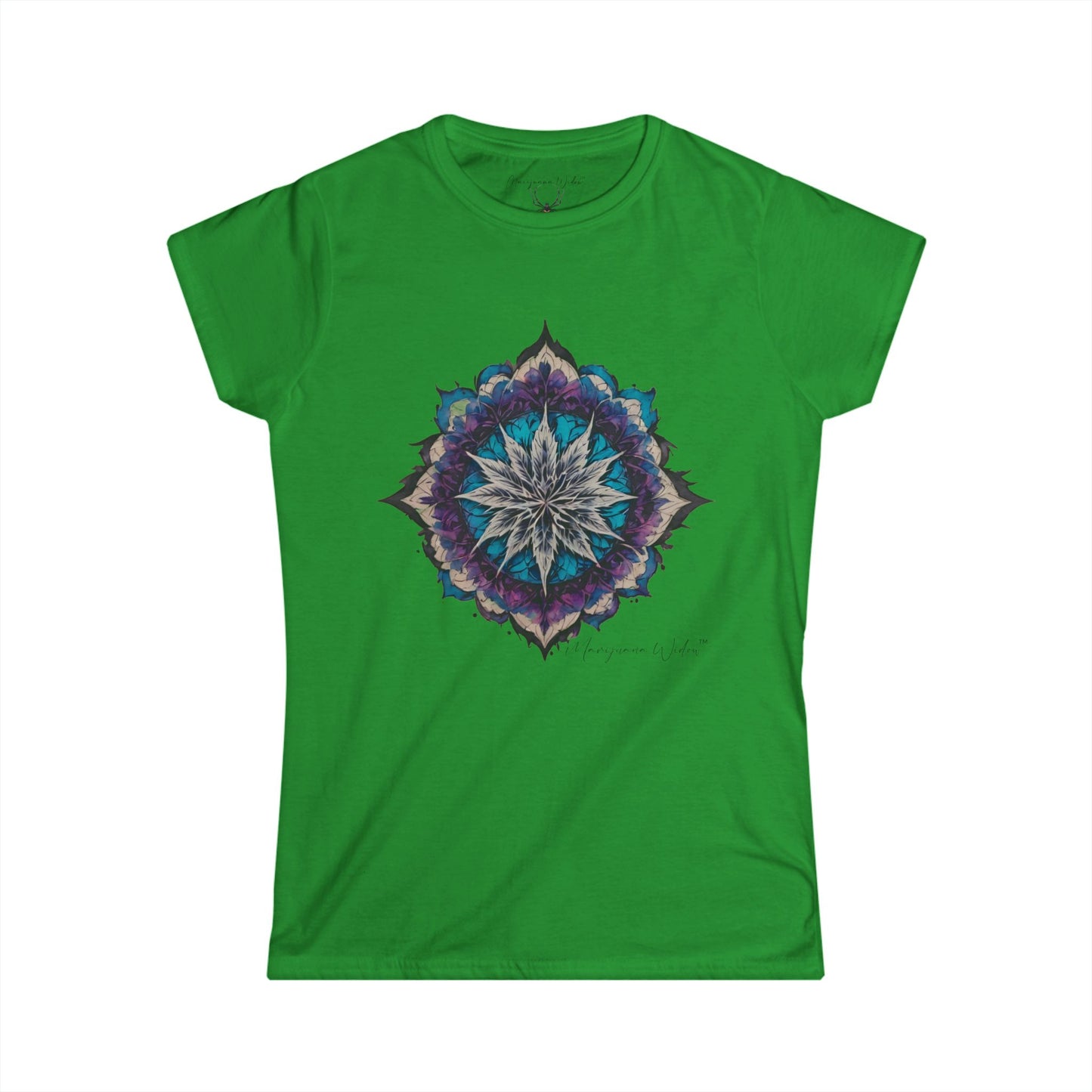 Spiritual Journey in Purple and Blue — Women's Tee