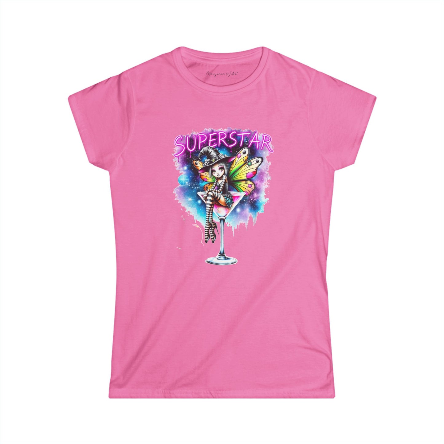 Halloween Fairy - Superstar - Fairy in a Glass - Women's Tee