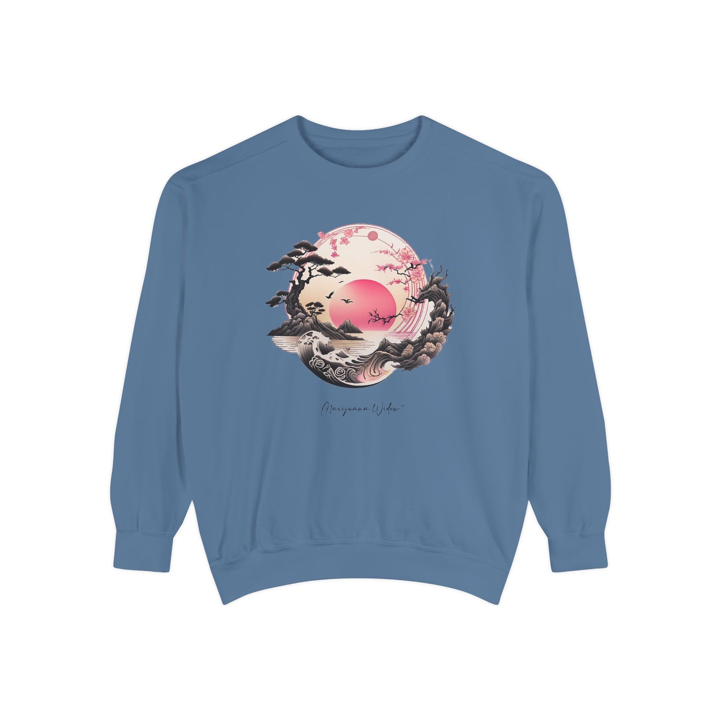 Japanese Sunset Cherry Blossom Sweatshirt