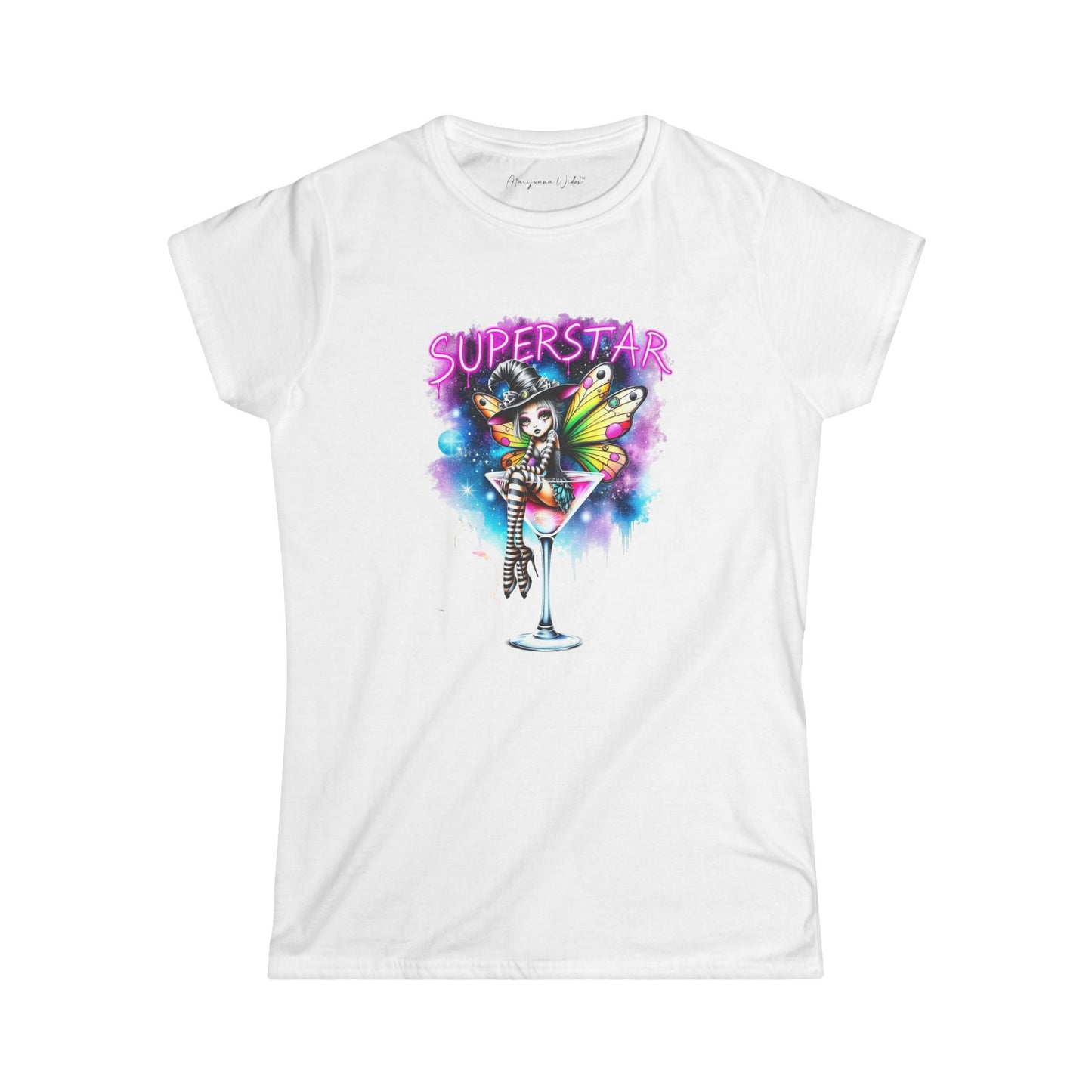 Halloween Fairy - Superstar - Fairy in a Glass - Women's Tee
