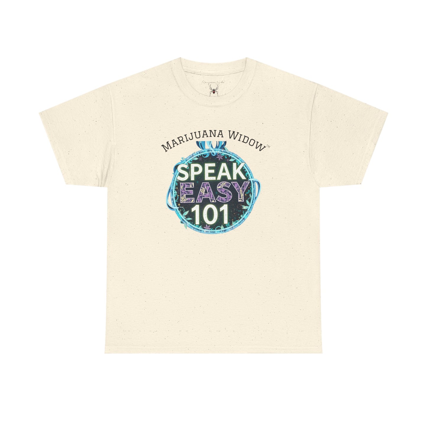 Speak Easy 101 T-Shirt — Marijuana Widow Graphic Tee
