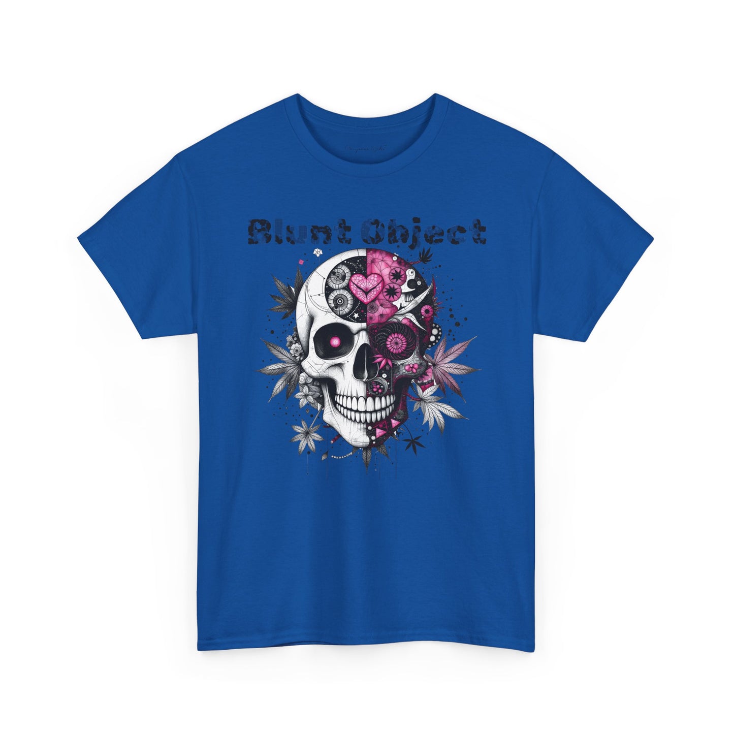 Blunt Object - Skull with Hearts Unisex Tee