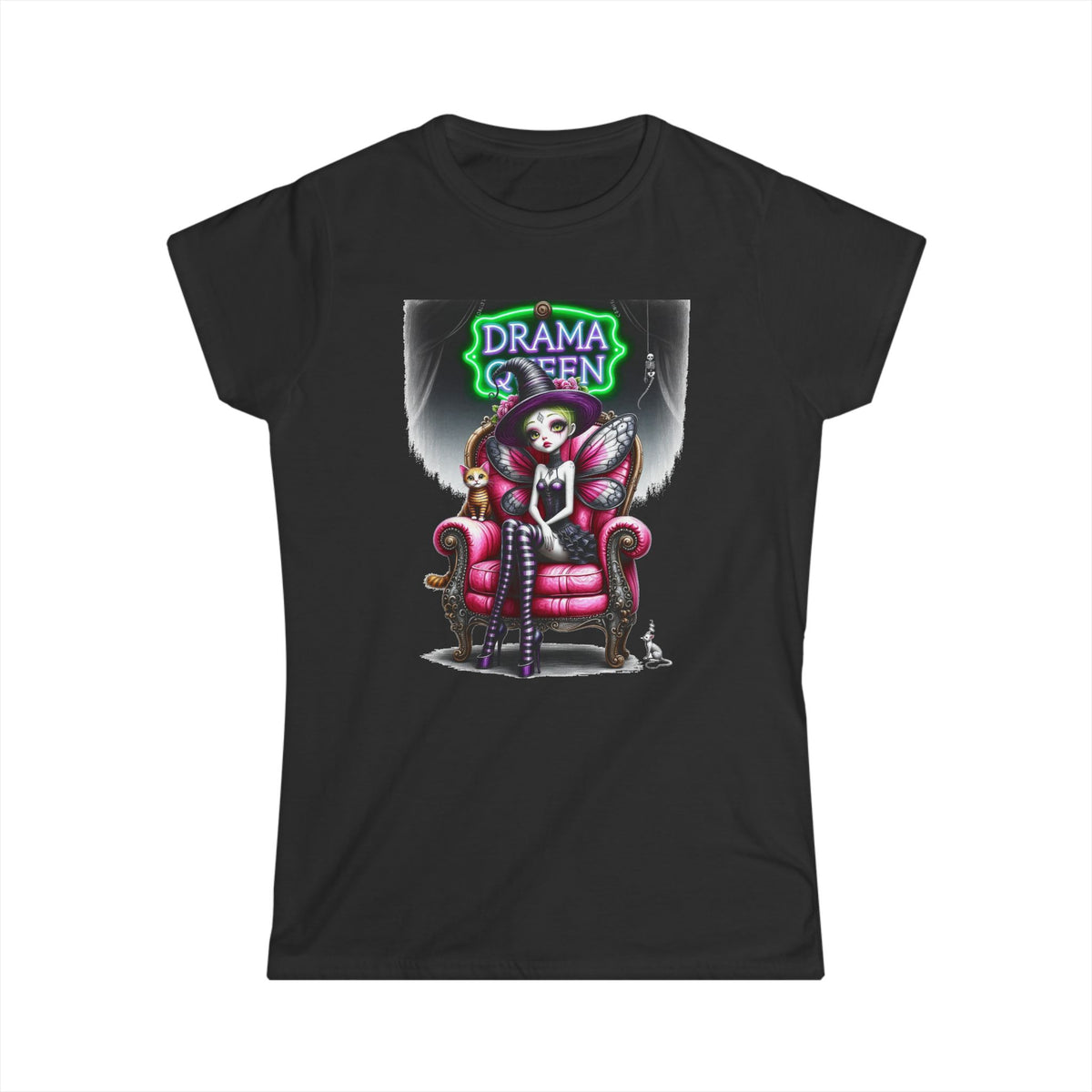 Halloween Fairy - Drama Queen - Women’s Tee - Marijuana Widow