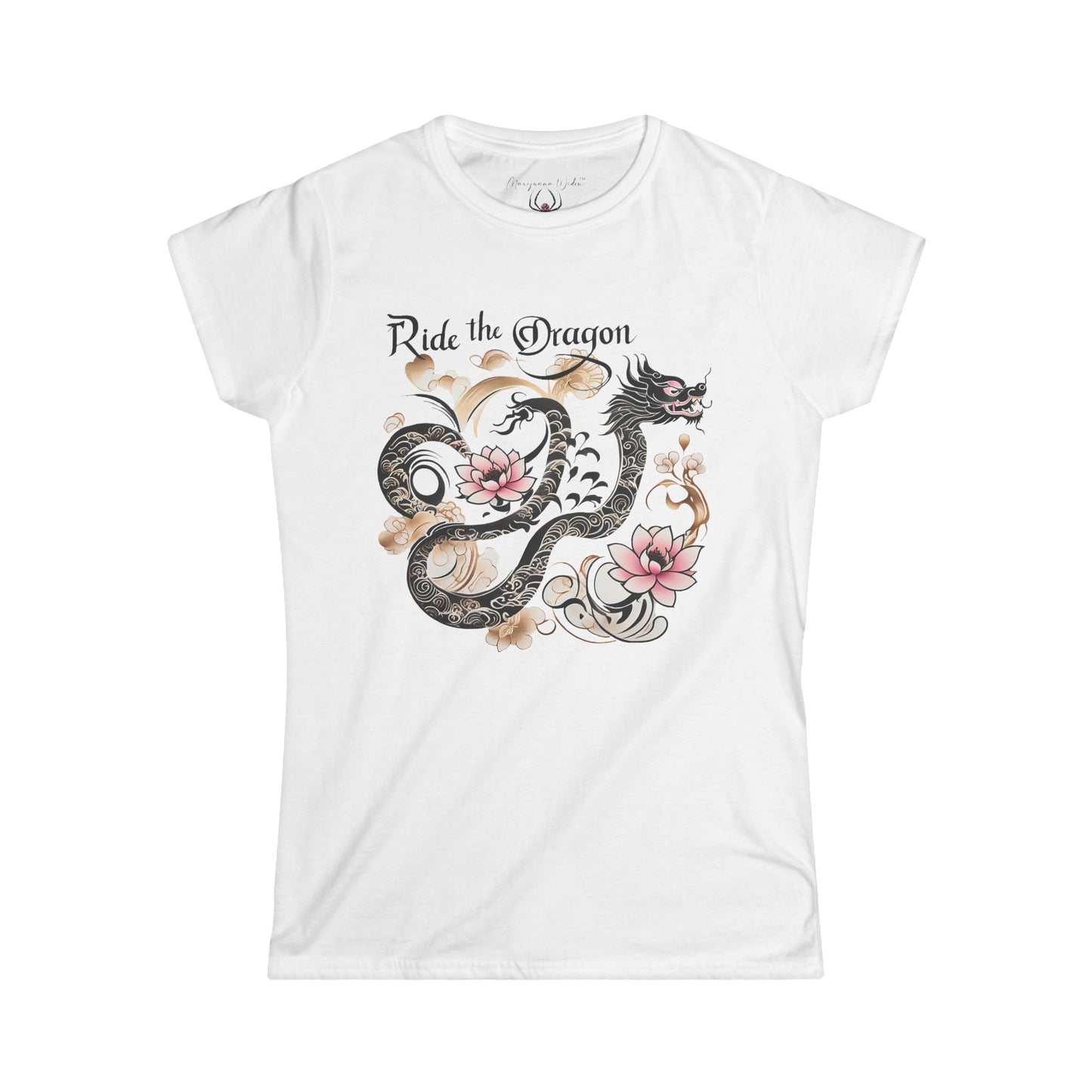 Ride the Dragon - Dragon & Cherry Blossom Women's Tee