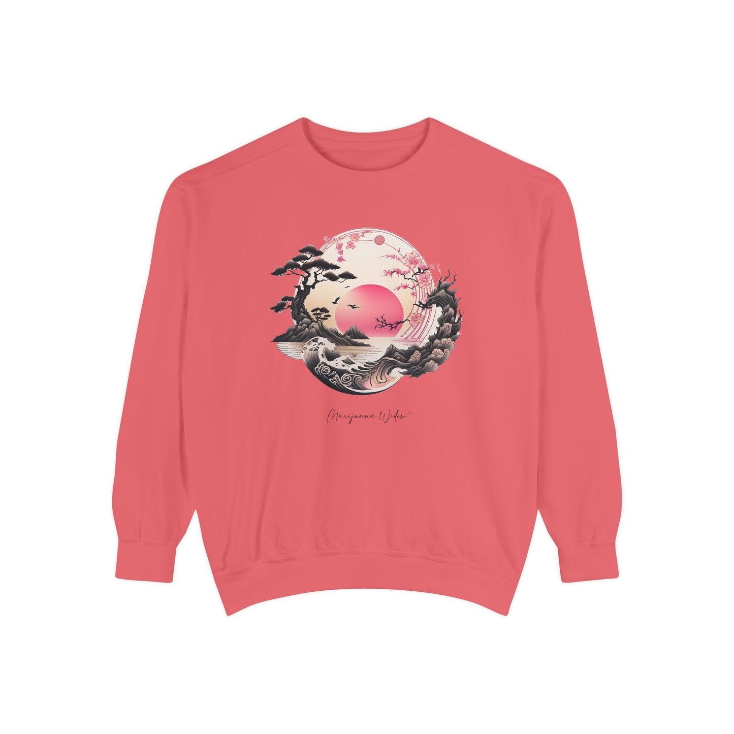 Japanese Sunset Cherry Blossom Sweatshirt