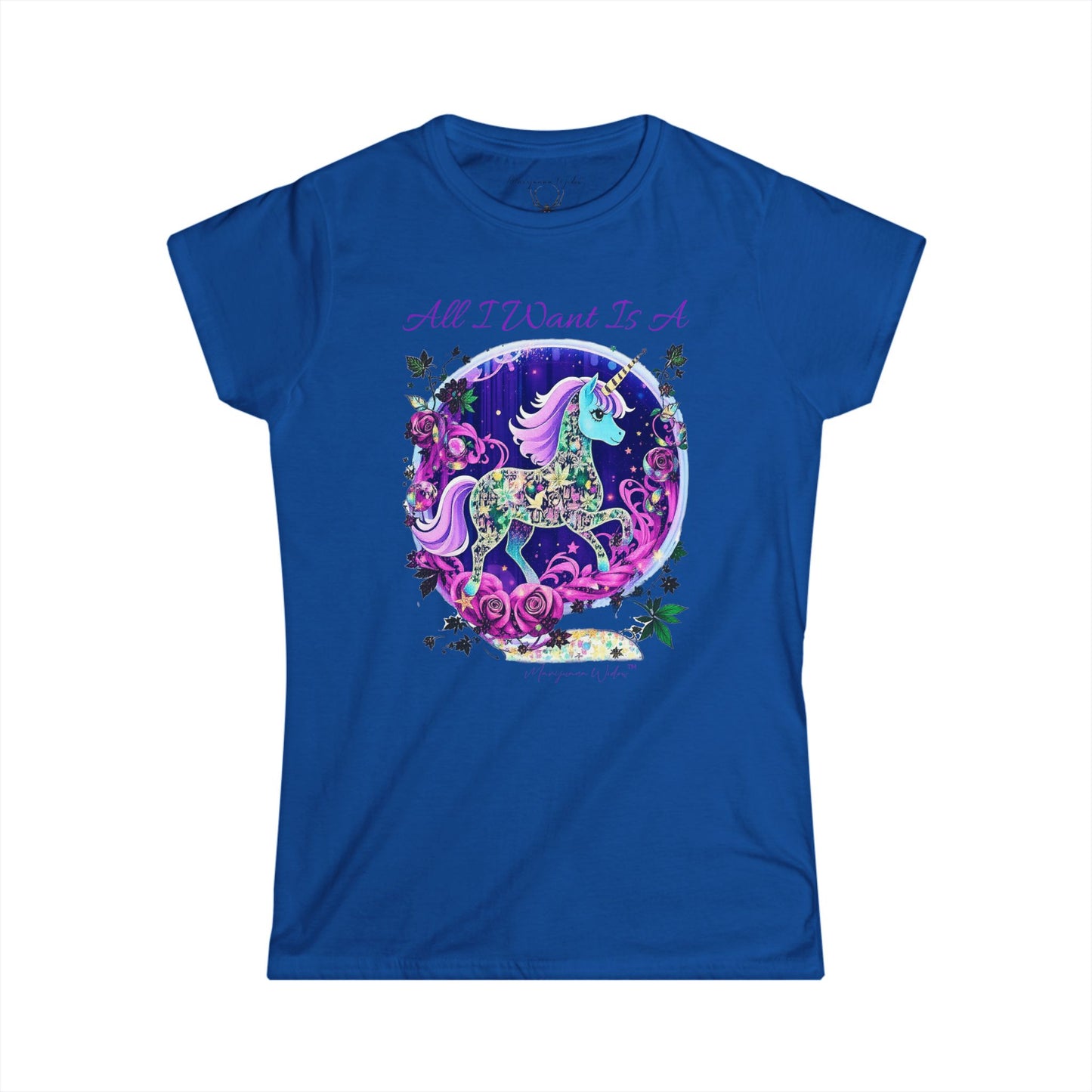 All I Want Is a Unicorn (Pink) — Women's Tee