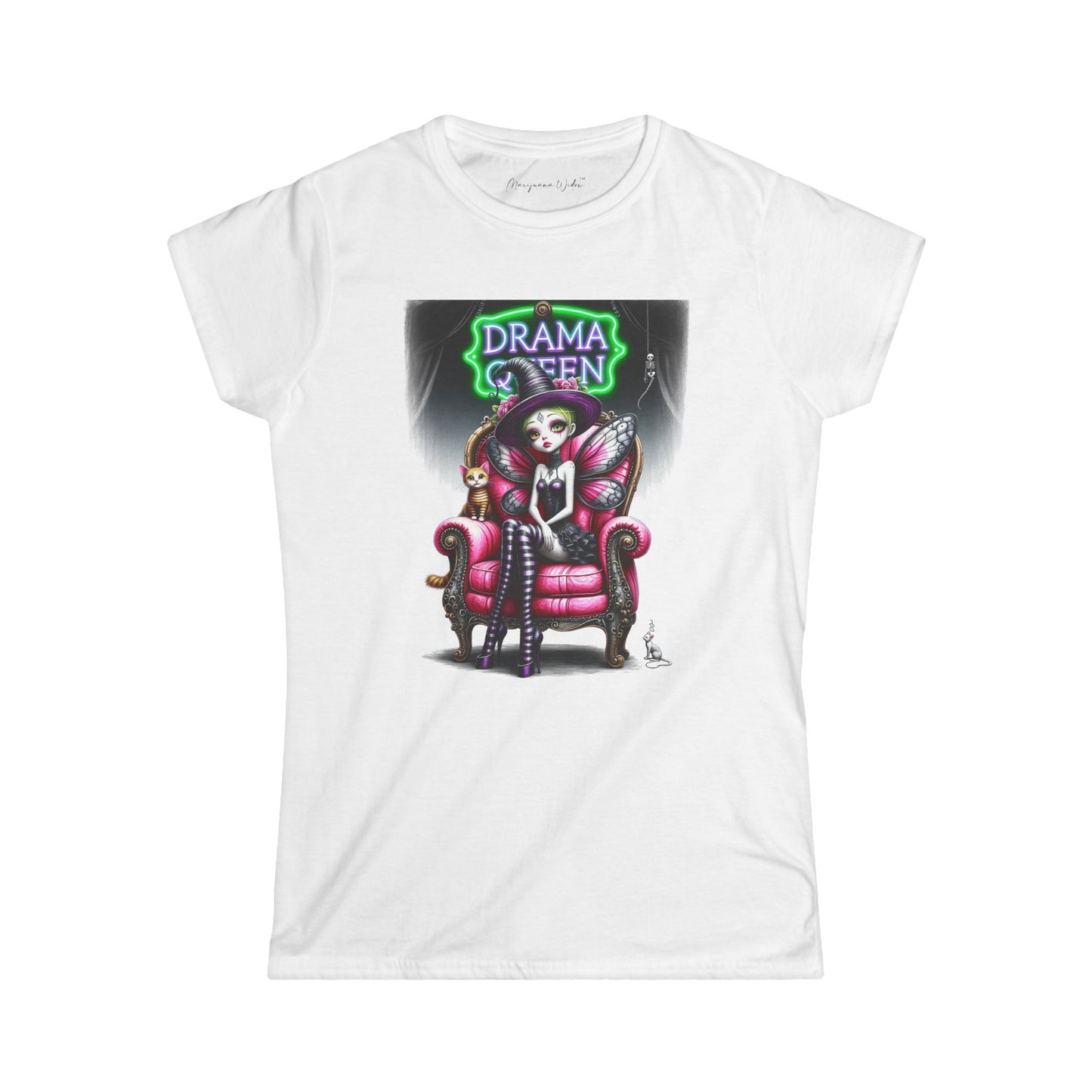 Halloween Fairy - Drama Queen - Women’s Tee - Marijuana Widow