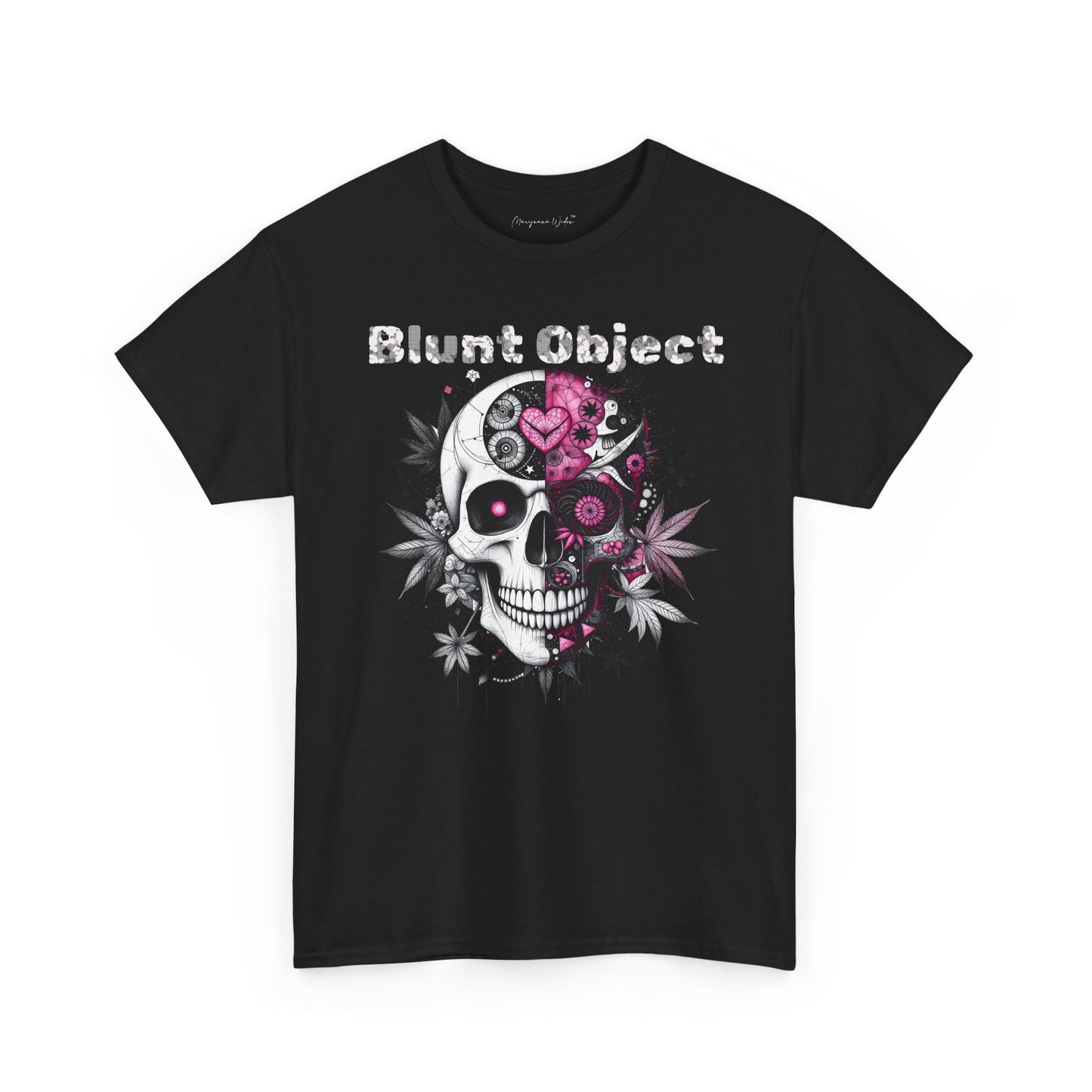 Blunt Object - Skull with Hearts Unisex Tee