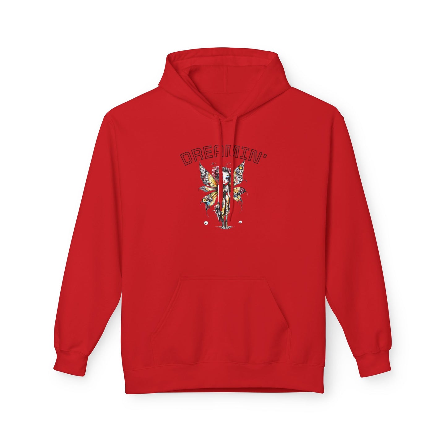 Goth Fairy - Dreamin' Floral Hoodie — Unisex Pullover