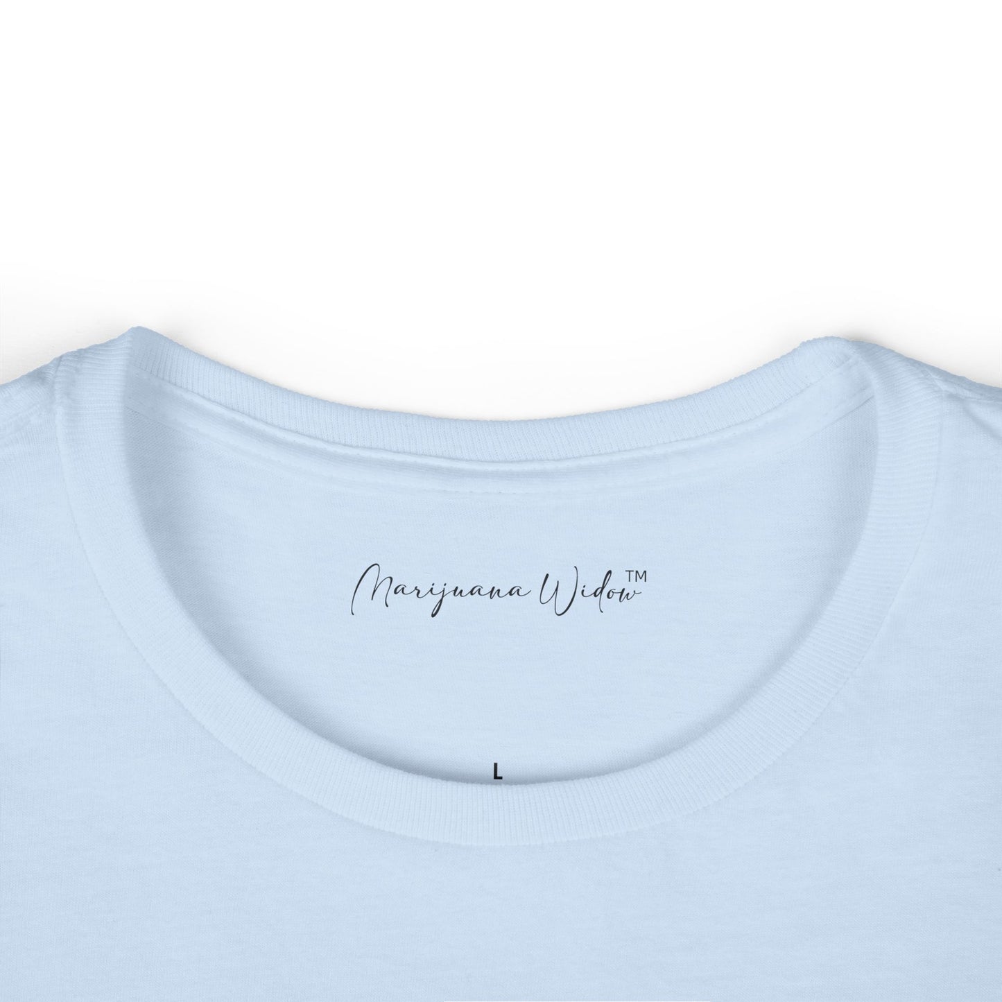 Angel Goddess Ying Yang — Whimsical Botanical Art Women's T-shirt