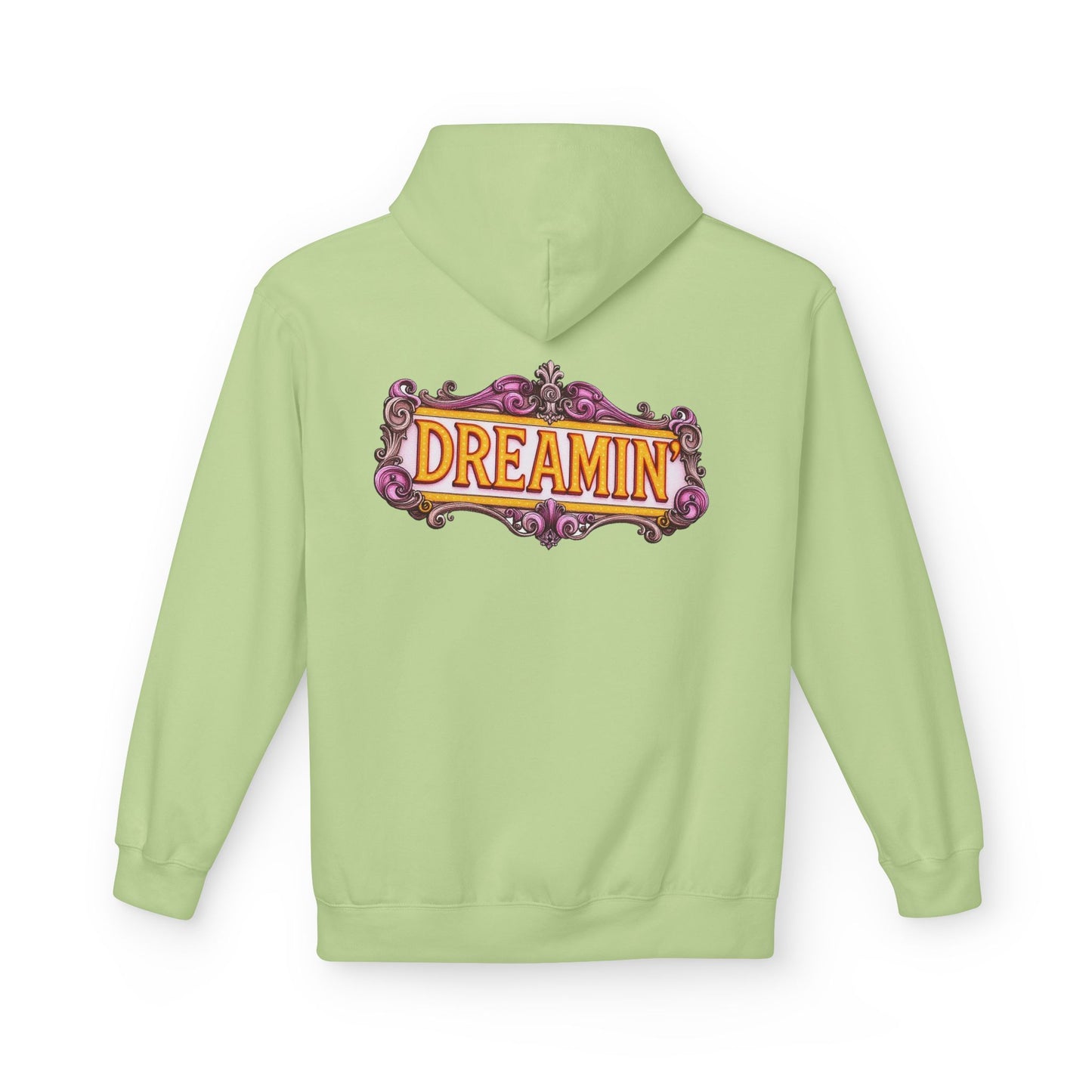 Goth Fairy - Dreamin' Butterfly Hoodie — Vintage Floral Graphic Unisex Pullover